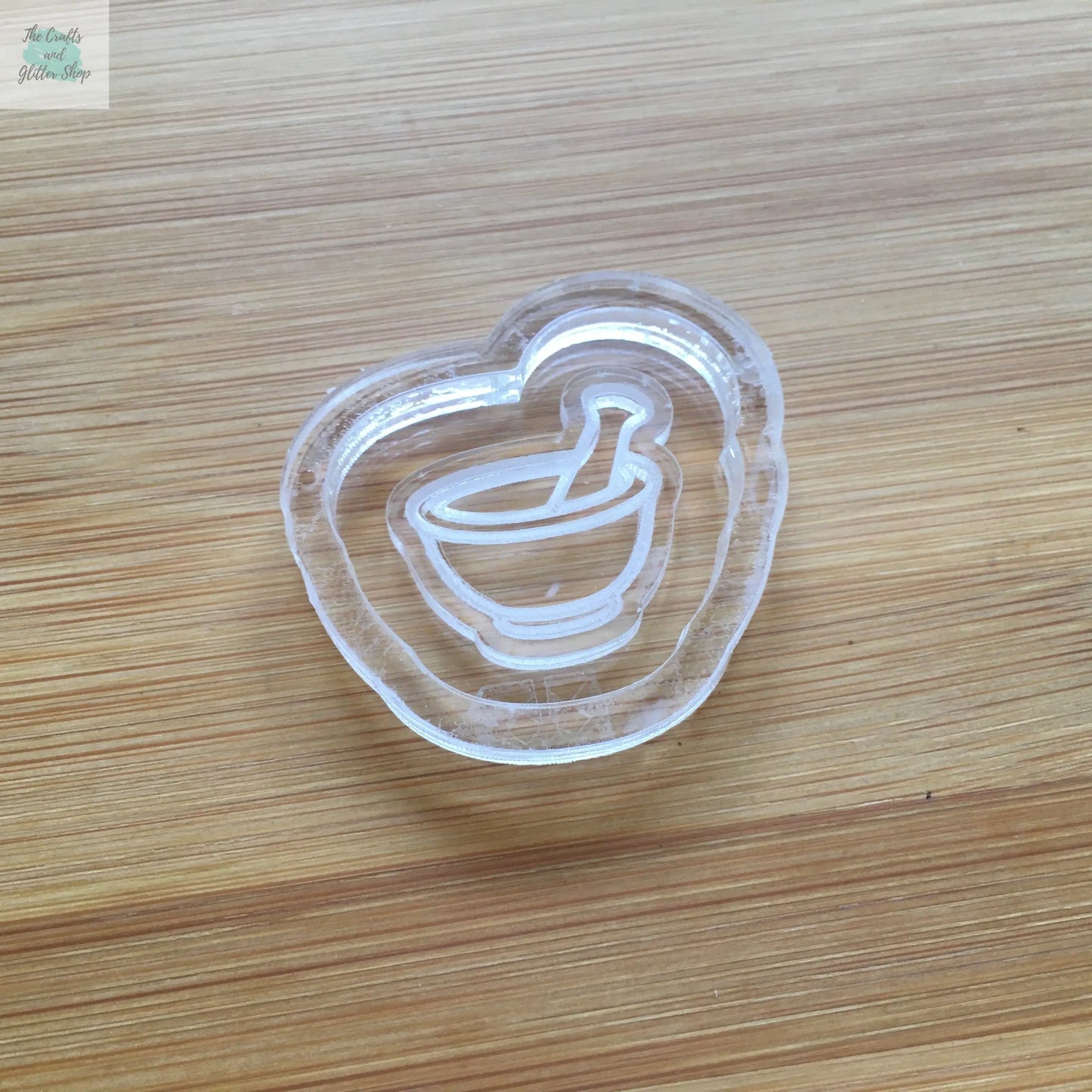 Pestle & Mortar Acrylic Mold Blank - The Crafts and Glitter Shop