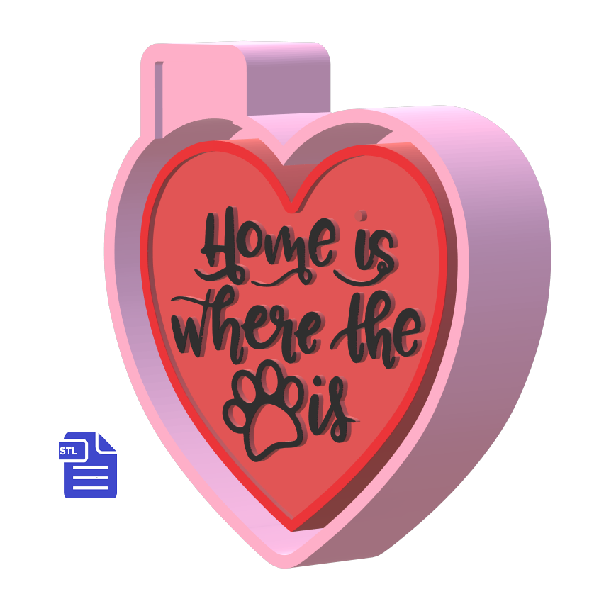 Pet Home Silicone Mold Housing STL File