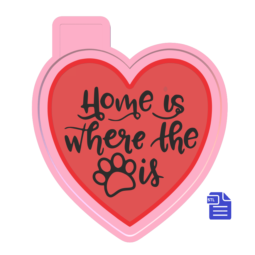 Pet Home Silicone Mold Housing STL File