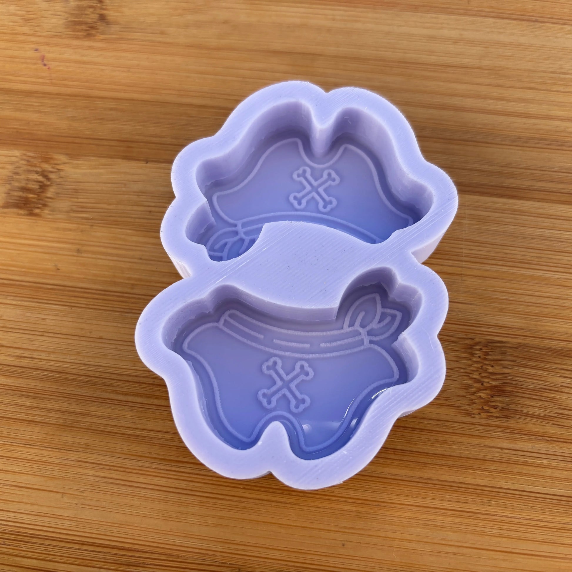 Pirate Hat with Bandana Silicone Mold