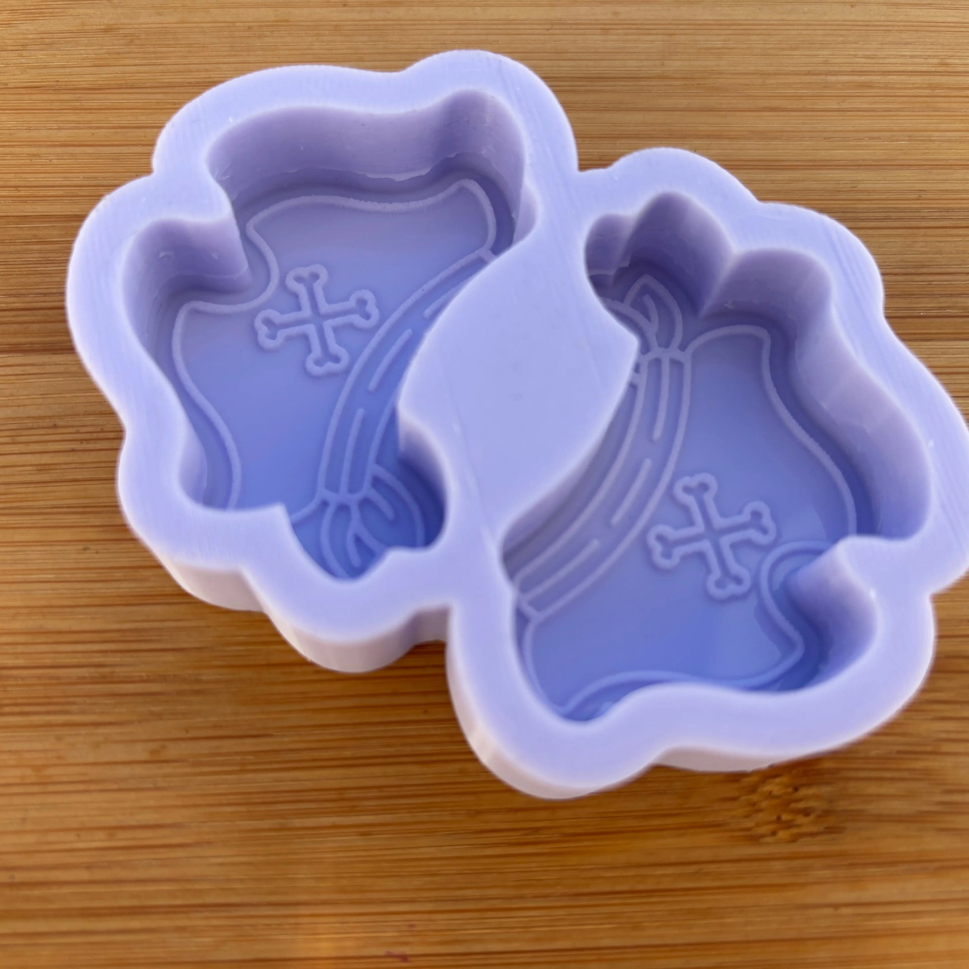 Pirate Hat with Bandana Silicone Mold