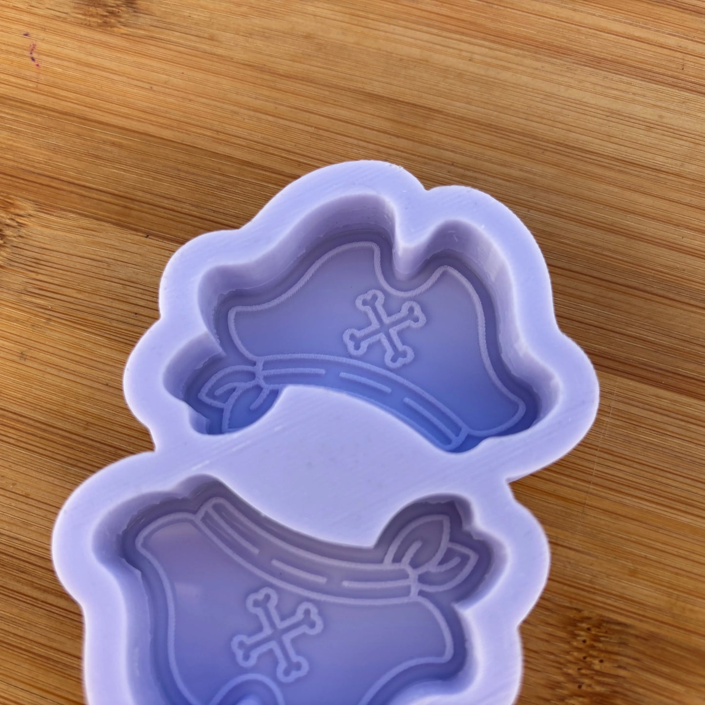Pirate Hat with Bandana Silicone Mold - The Crafts and Glitter Shop