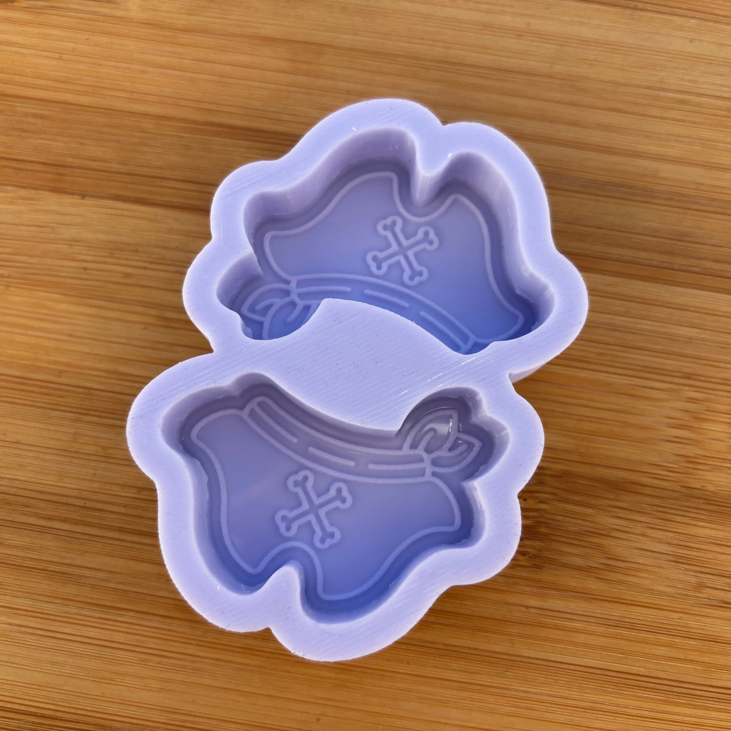 Pirate Hat with Bandana Silicone Mold - The Crafts and Glitter Shop
