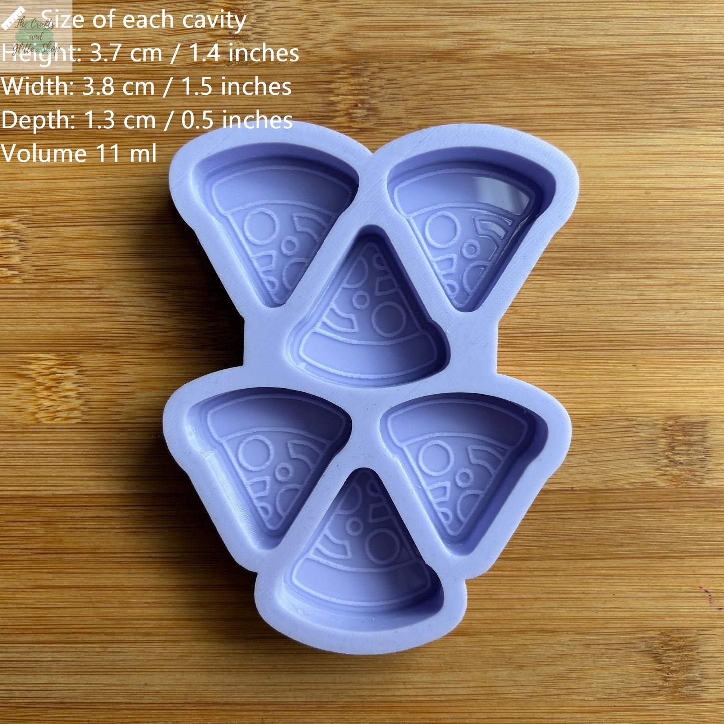 Pizza Slice Silicone Mold - The Crafts and Glitter Shop