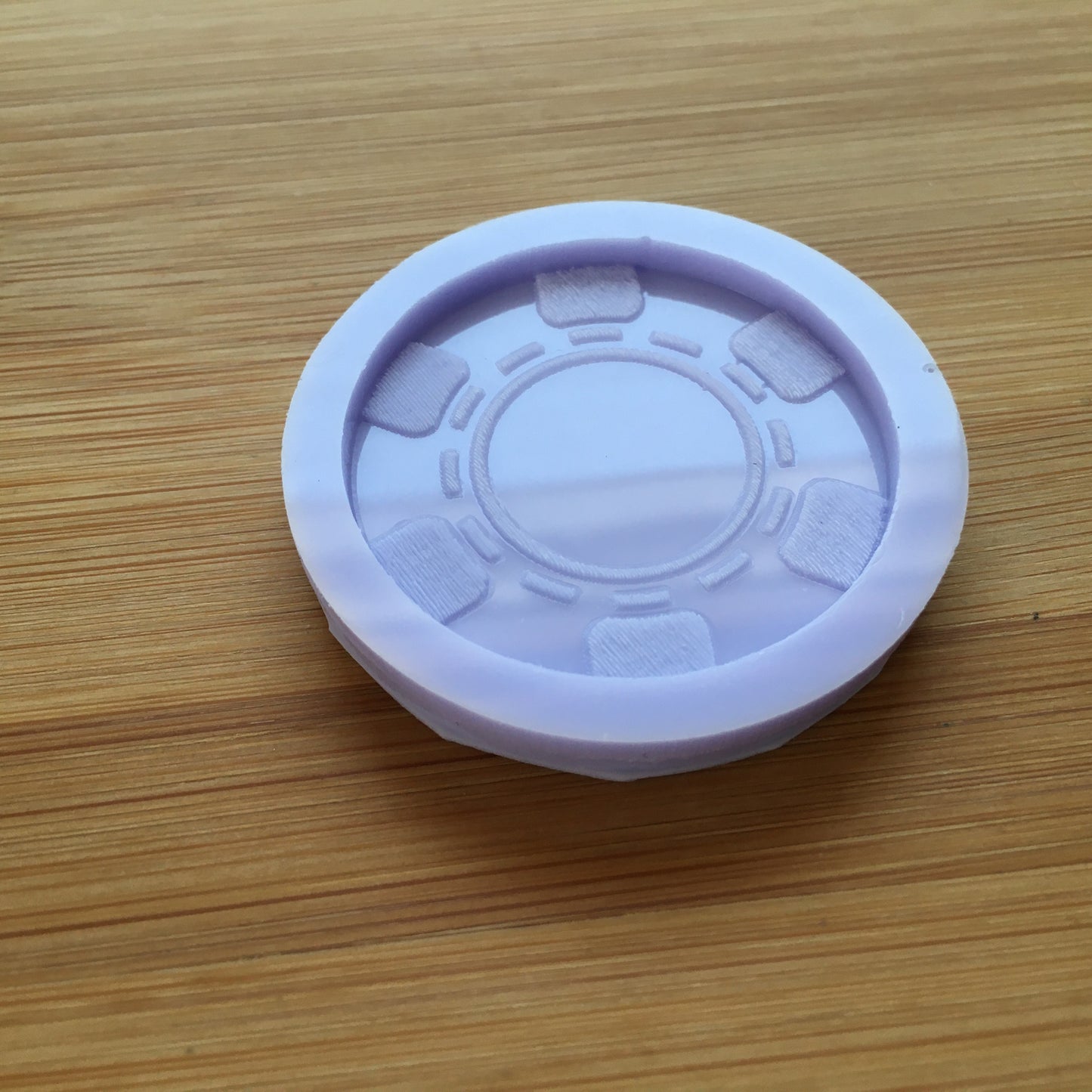 Poker Chip Silicone Mold