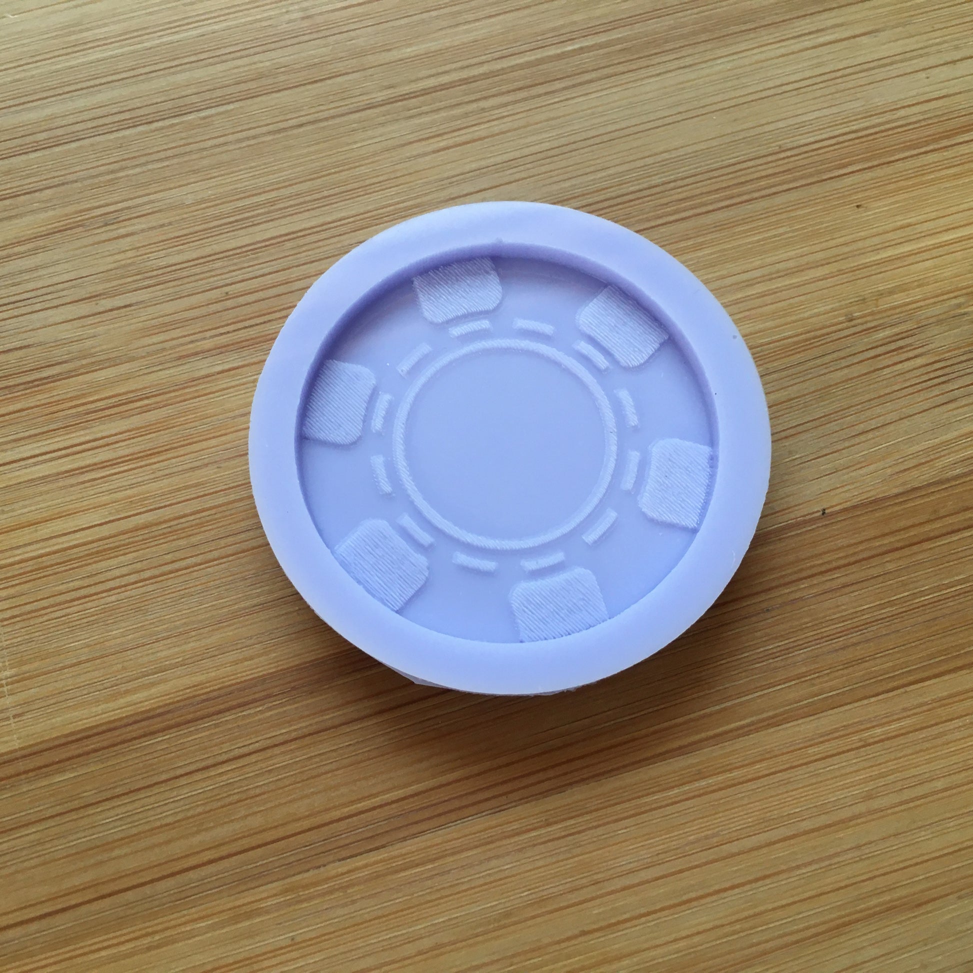 Poker Chip Silicone Mold