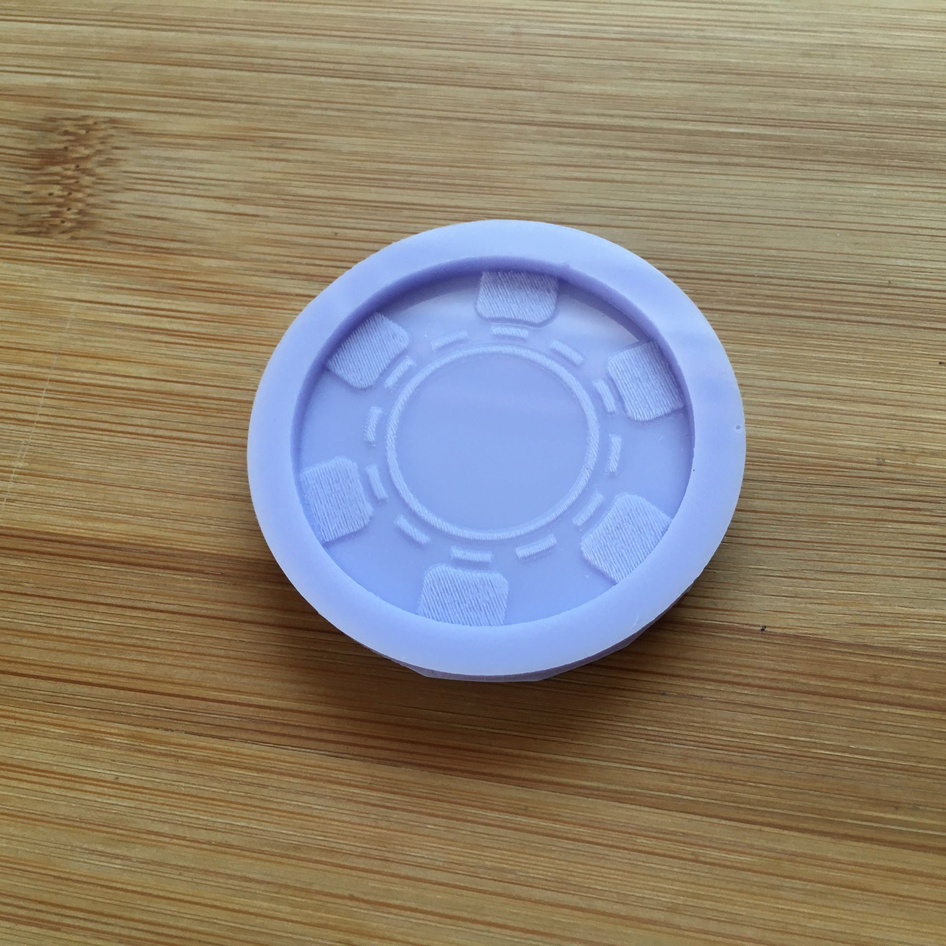 Poker Chip Silicone Mold