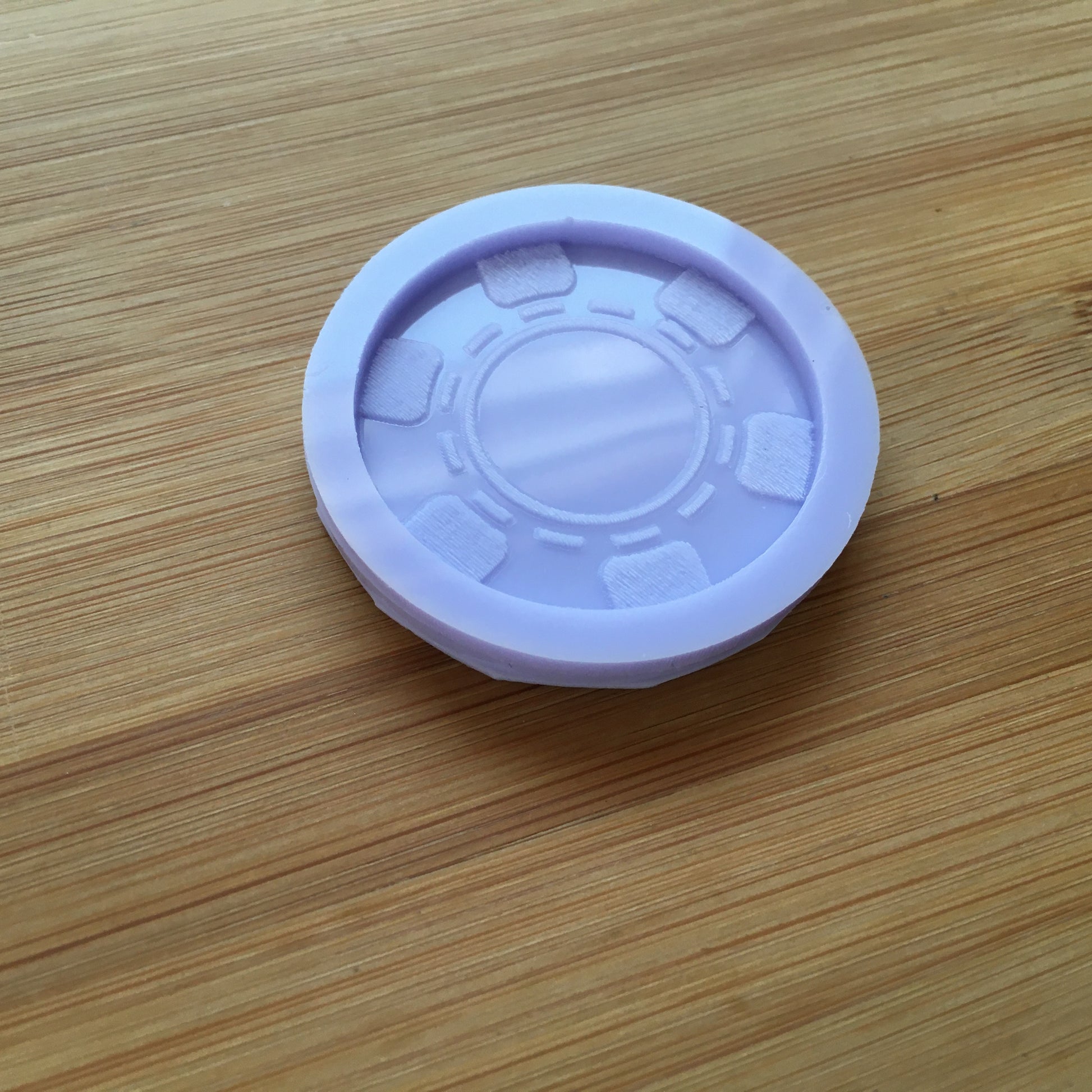 Poker Chip Silicone Mold
