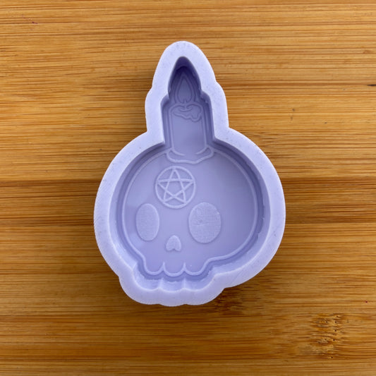 Protection Skull Candle Silicone Mold - The Crafts and Glitter Shop