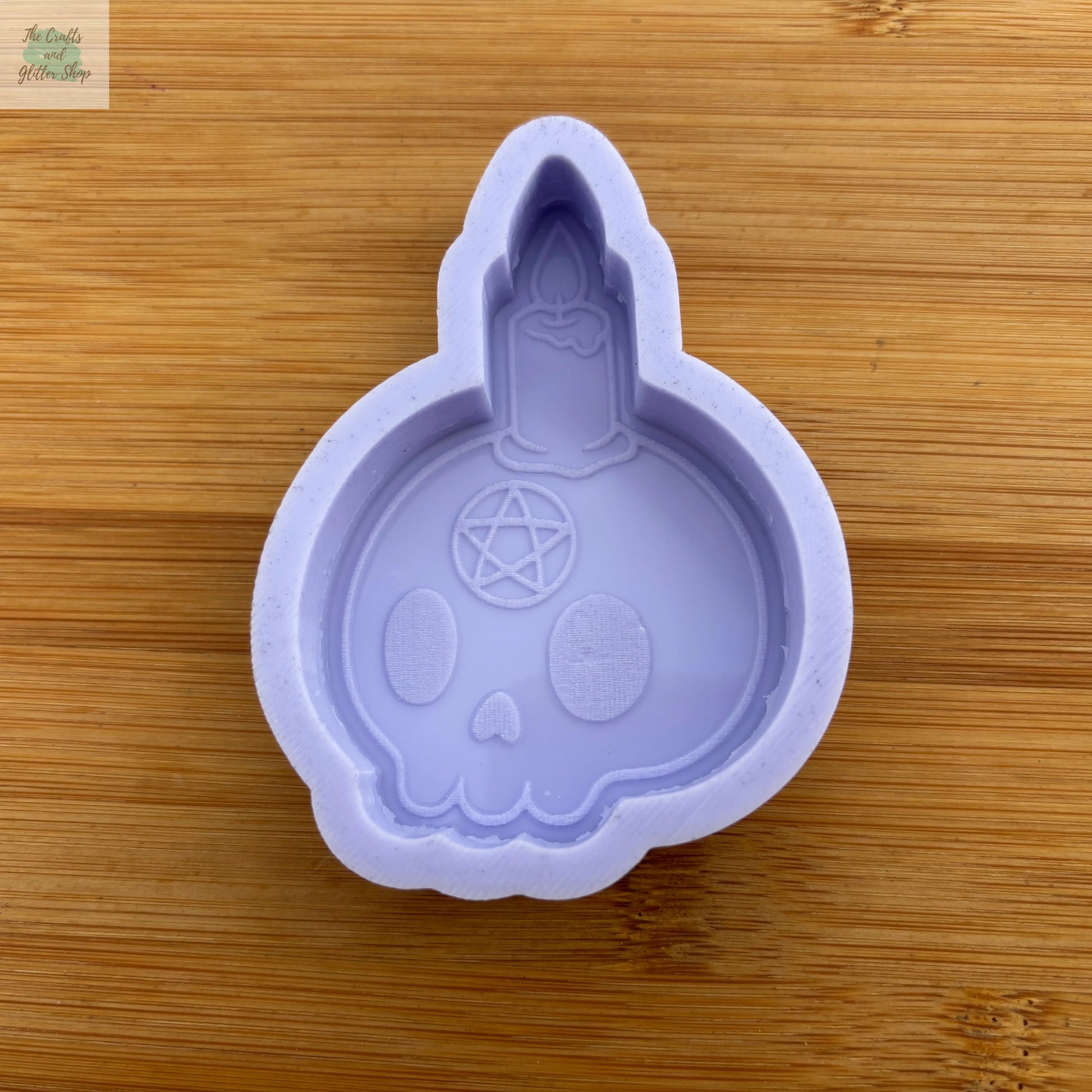 Protection Skull Candle Silicone Mold - The Crafts and Glitter Shop