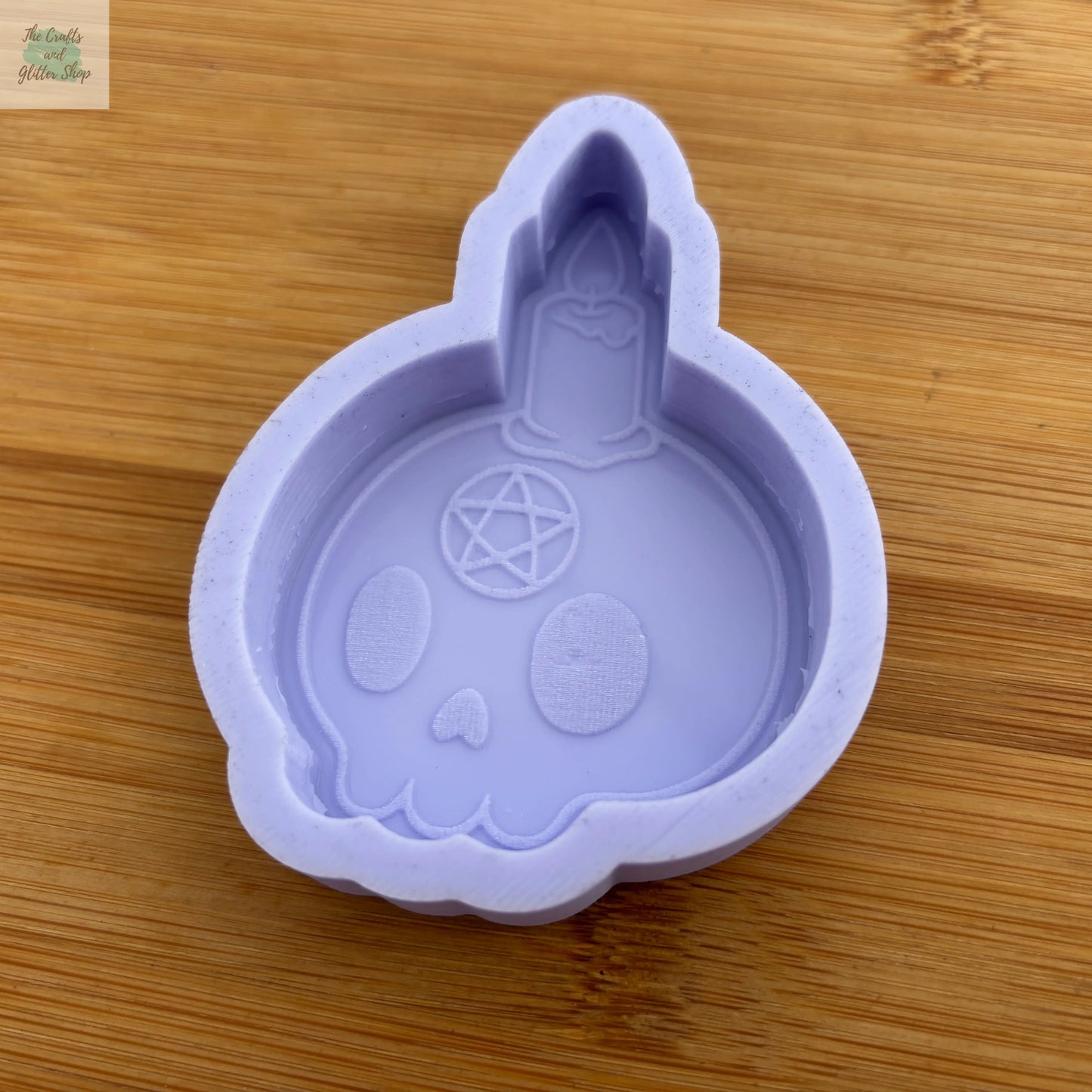 Protection Skull Candle Silicone Mold - The Crafts and Glitter Shop
