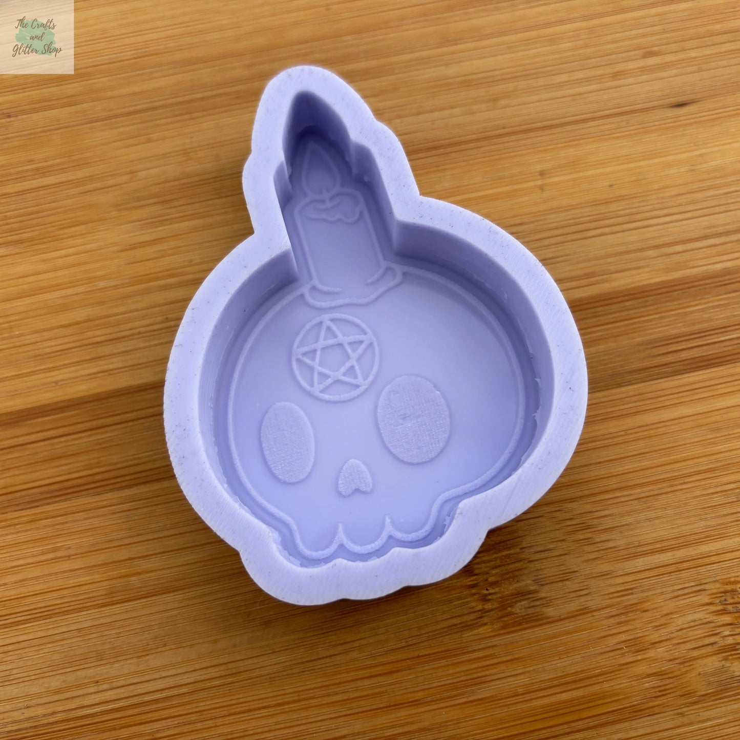 Protection Skull Candle Silicone Mold - The Crafts and Glitter Shop