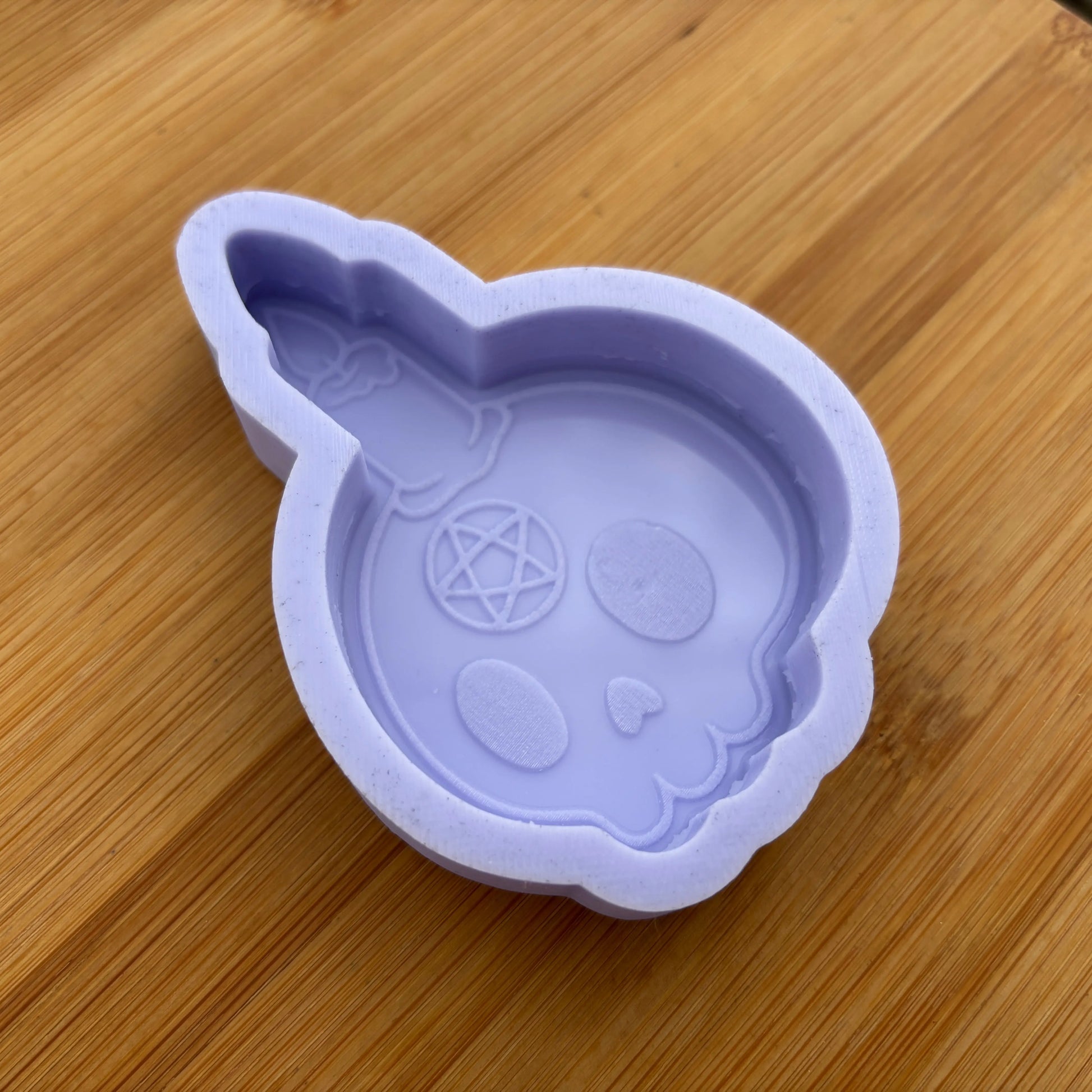 Protection Skull Candle Silicone Mold - The Crafts and Glitter Shop