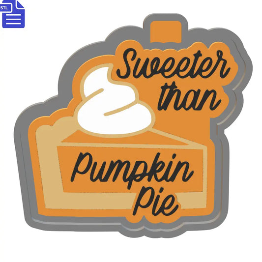 Pumpkin Pie Silicone Mold Housing STL File - The Crafts and Glitter Shop