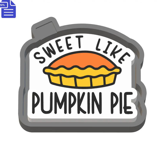 Pumpkin Pie Silicone Mold Housing STL File - The Crafts and Glitter Shop