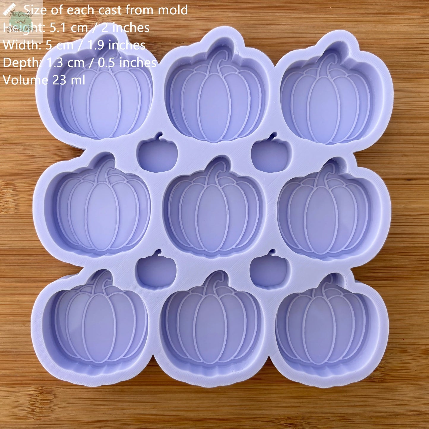 Pumpkin Silicone Mold - The Crafts and Glitter Shop