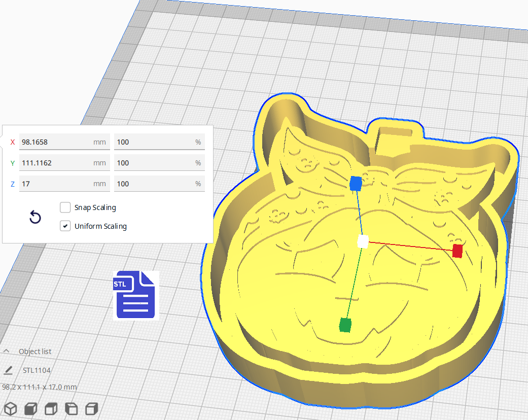 Pumpkin with Scarf Silicone Mold Housing STL File