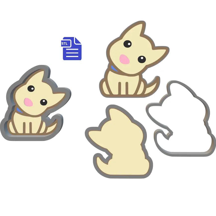 Puppy Bath Bomb Mold STL File