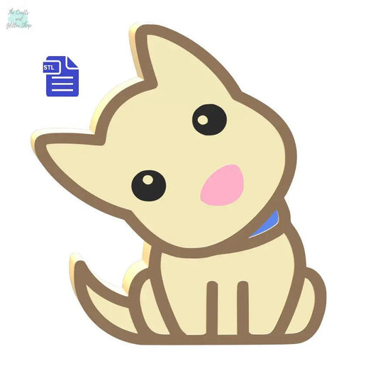 Puppy Bath Bomb Mold STL File