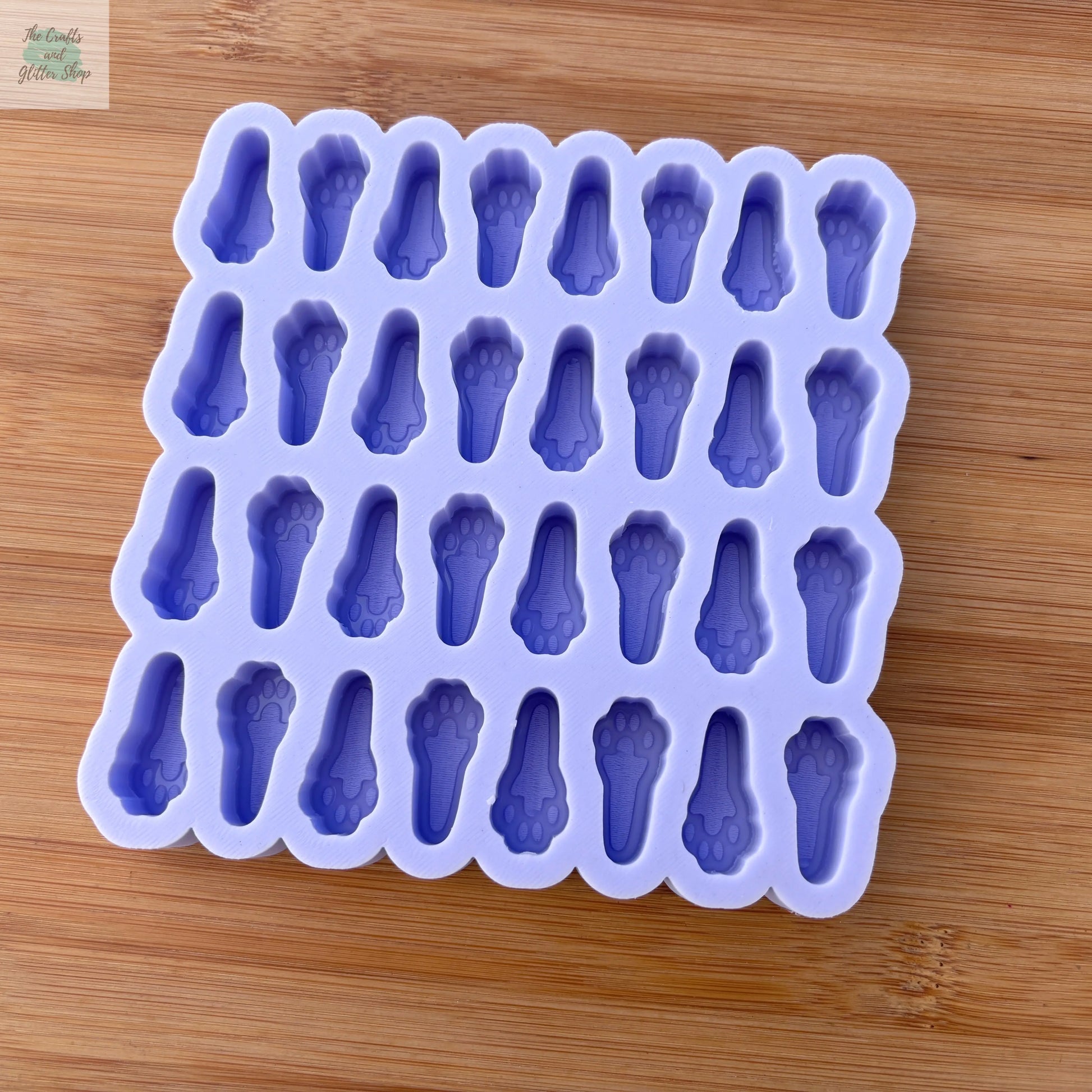 Rabbit Foot Silicone Mold - The Crafts and Glitter Shop