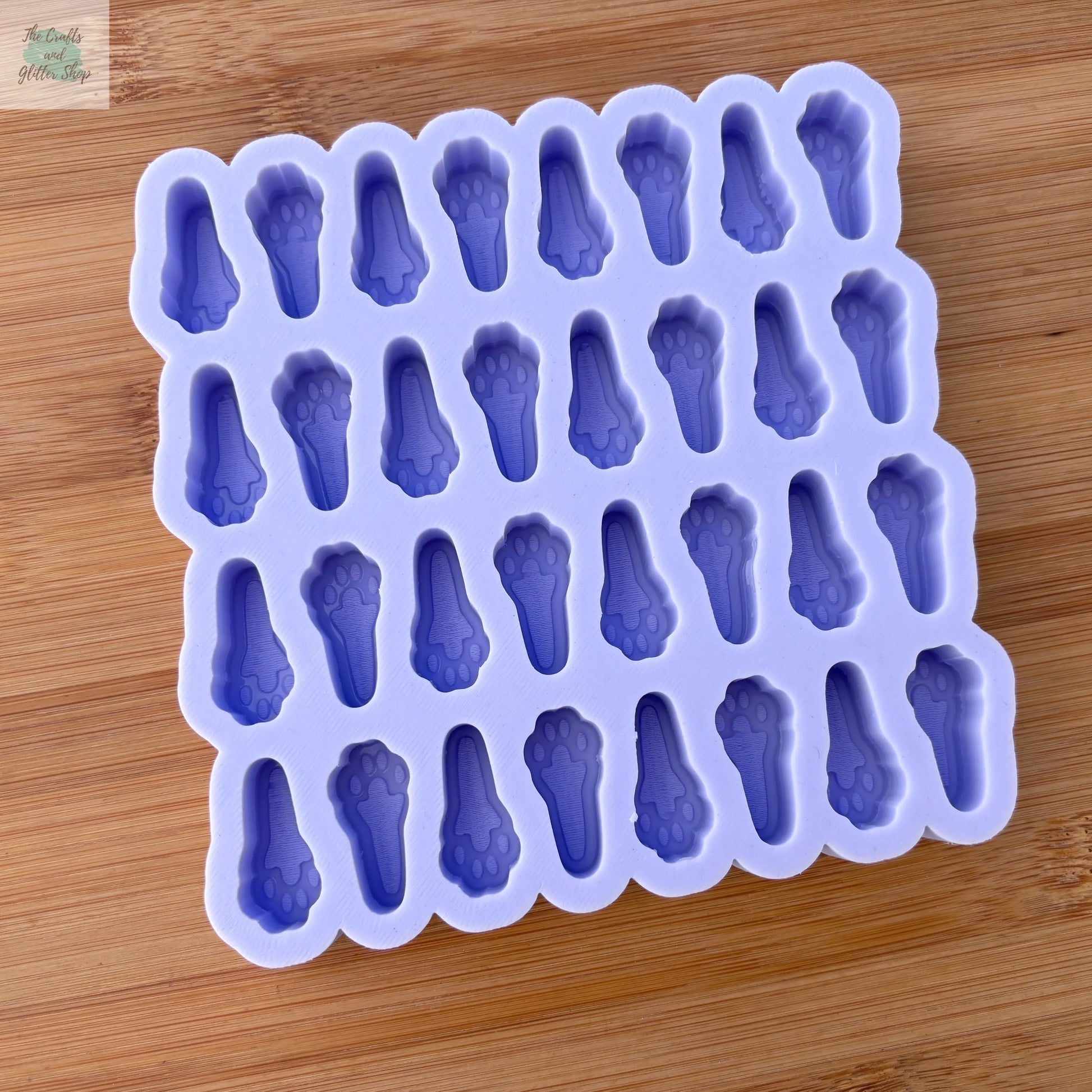Rabbit Foot Silicone Mold - The Crafts and Glitter Shop