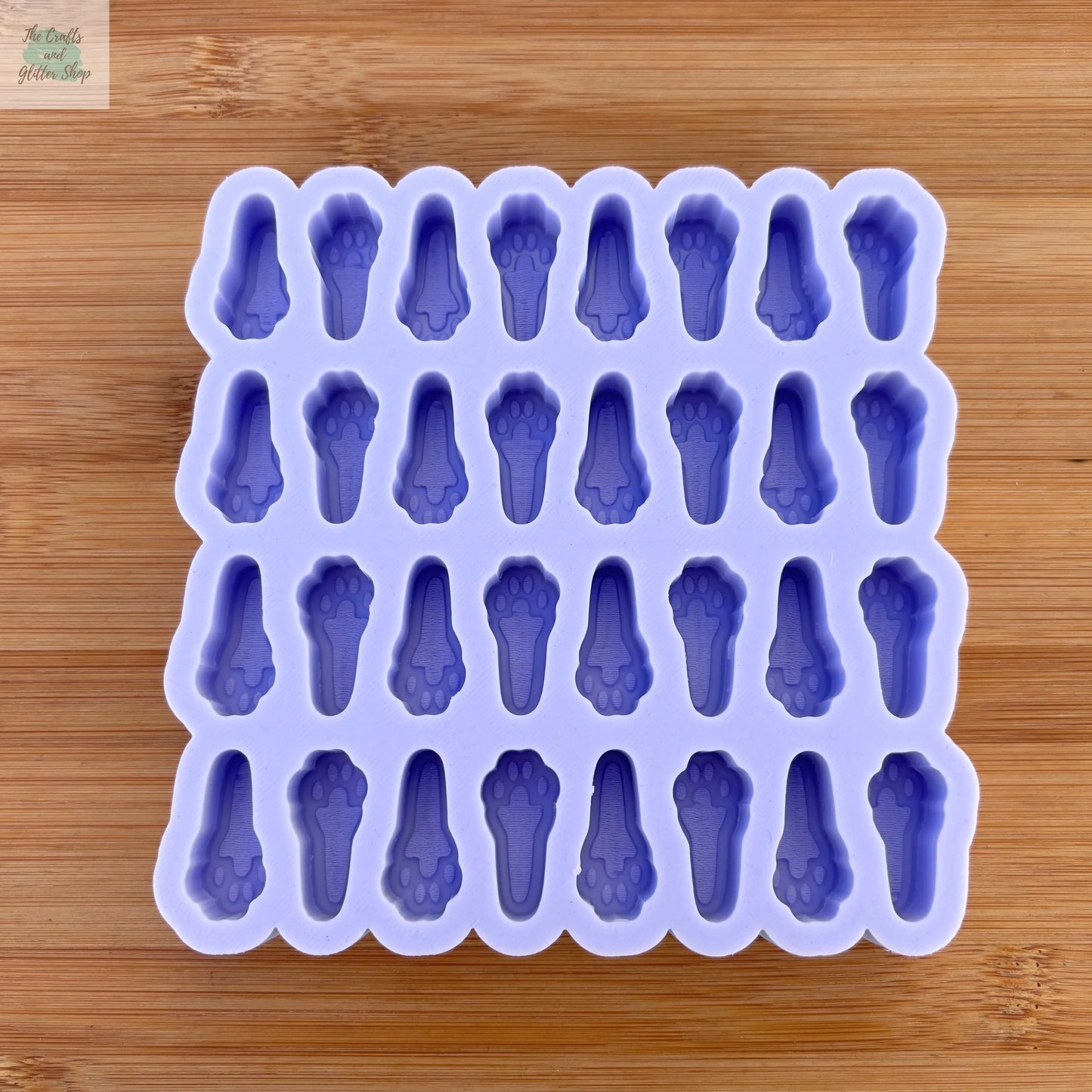 Rabbit Foot Silicone Mold - The Crafts and Glitter Shop