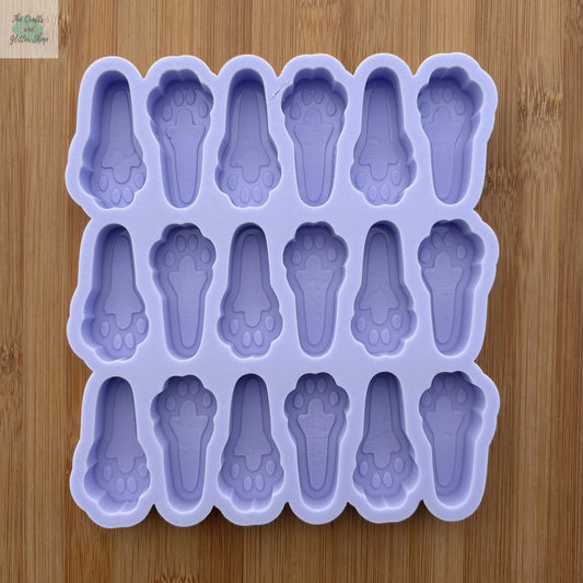 Rabbit Foot Silicone Mold - The Crafts and Glitter Shop