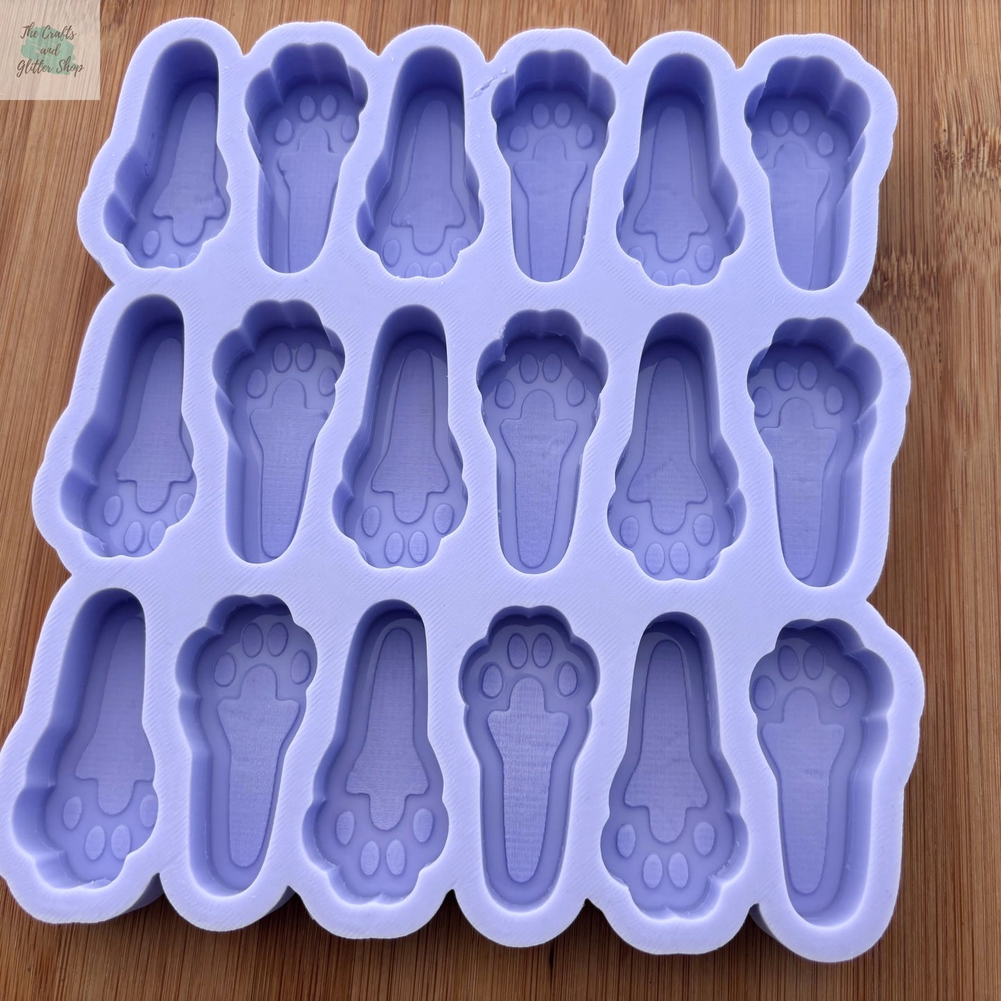 Rabbit Foot Silicone Mold - The Crafts and Glitter Shop