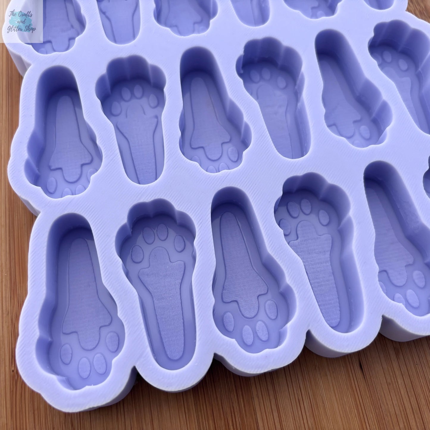 Rabbit Foot Silicone Mold - The Crafts and Glitter Shop