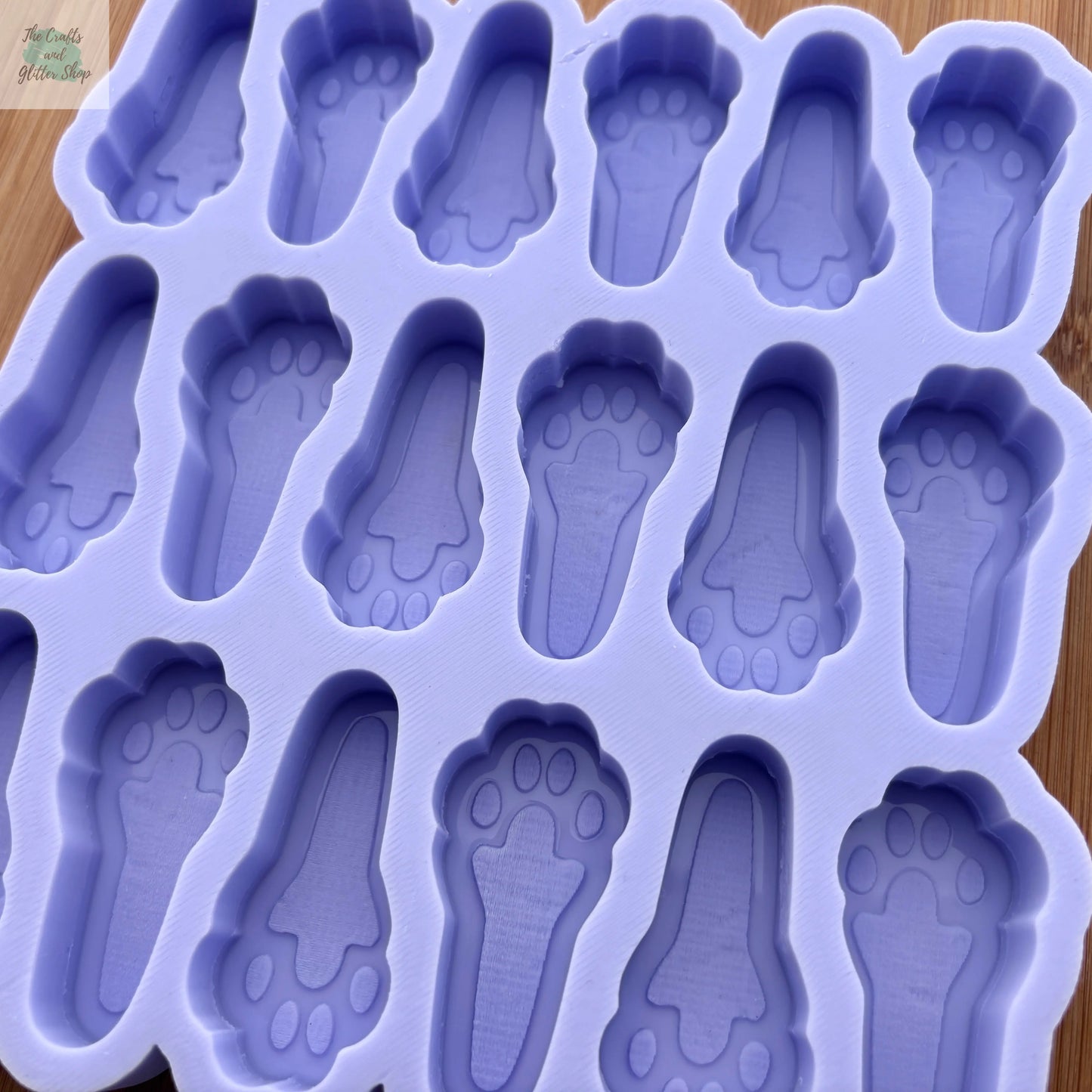 Rabbit Foot Silicone Mold - The Crafts and Glitter Shop