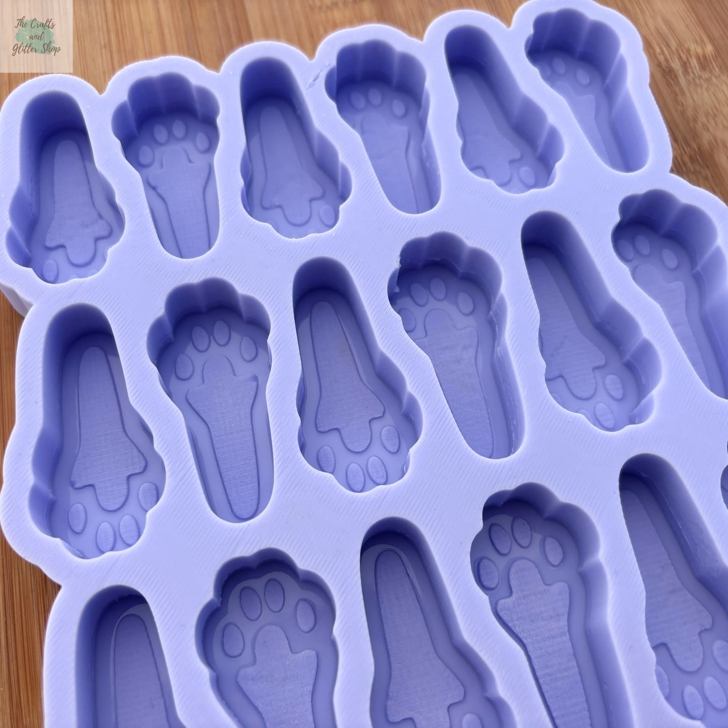 Rabbit Foot Silicone Mold - The Crafts and Glitter Shop