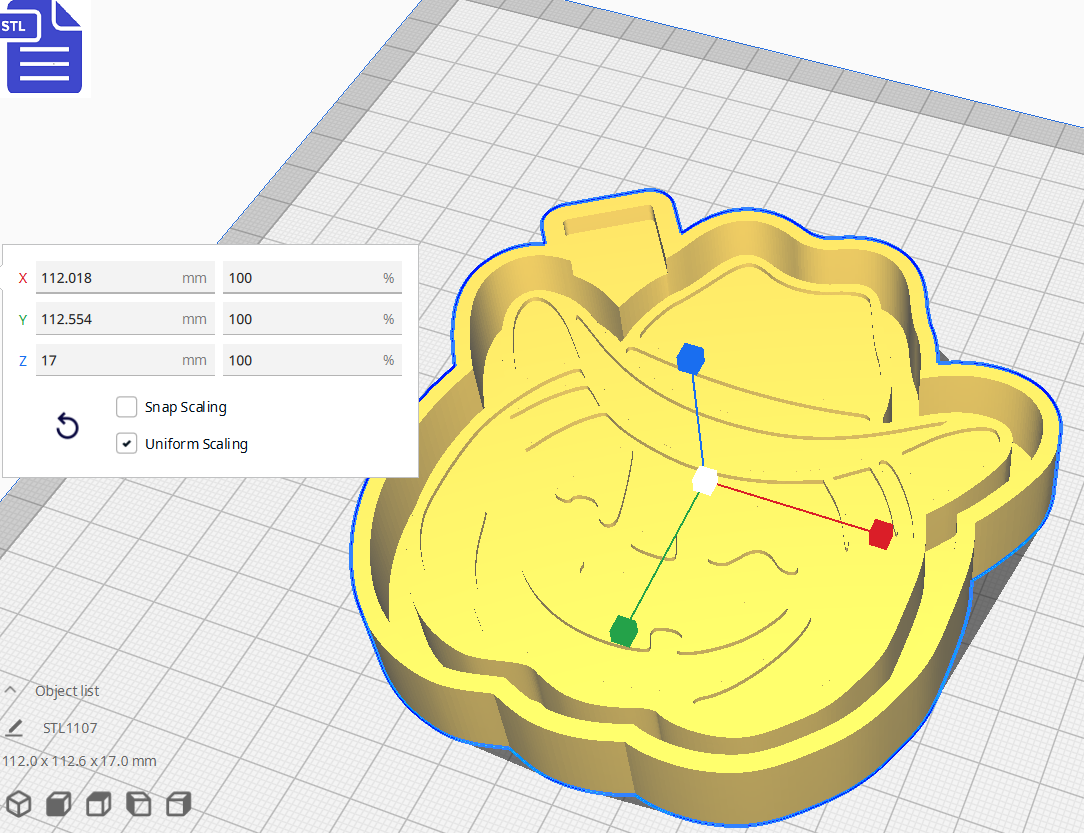 Rancher Pumpkin Silicone Mold Housing STL File