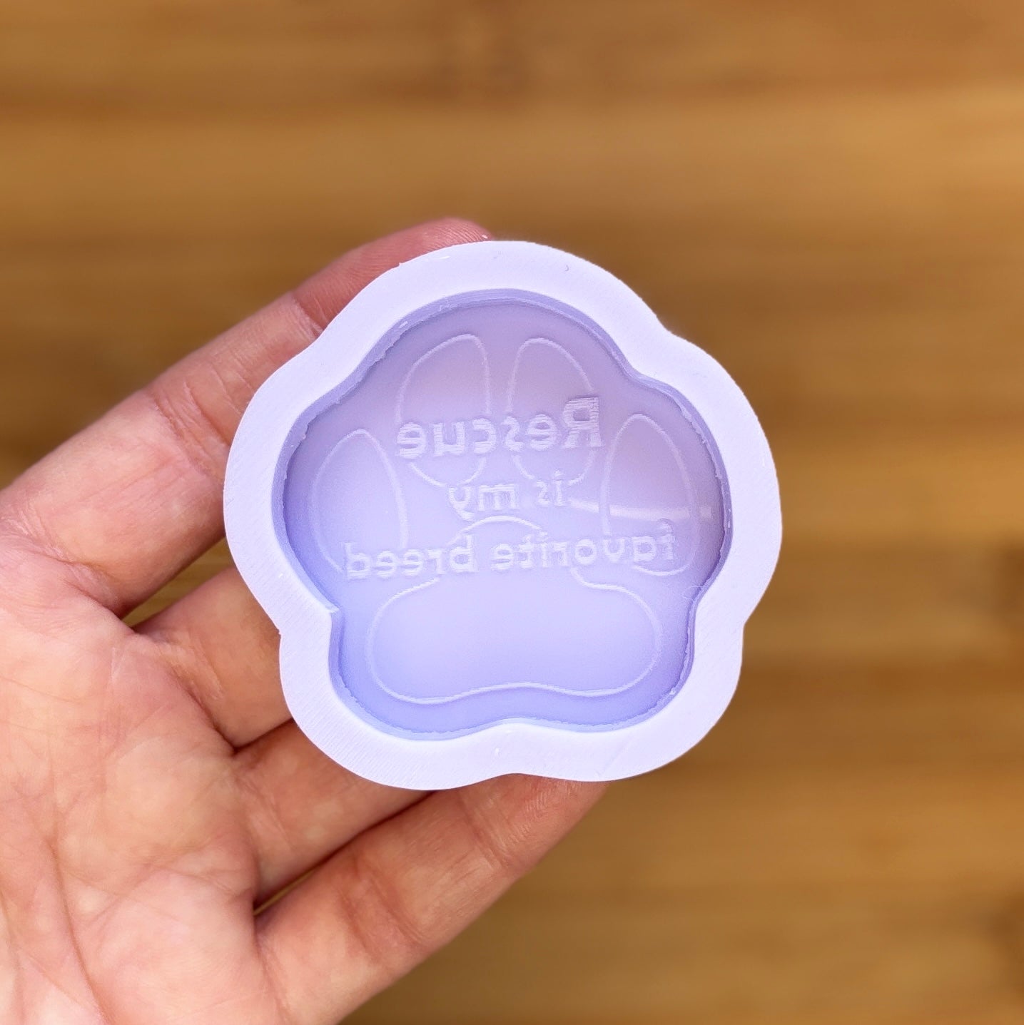 Rescue is my Favorite Breed Silicone Mold