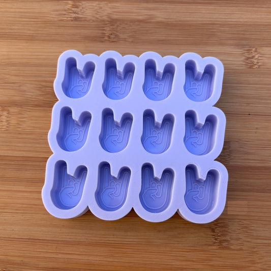 Rock n Roll Sign Silicone Mold - The Crafts and Glitter Shop