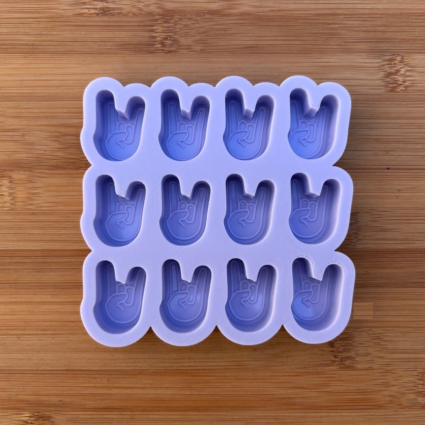 Rock n Roll Sign Silicone Mold - The Crafts and Glitter Shop