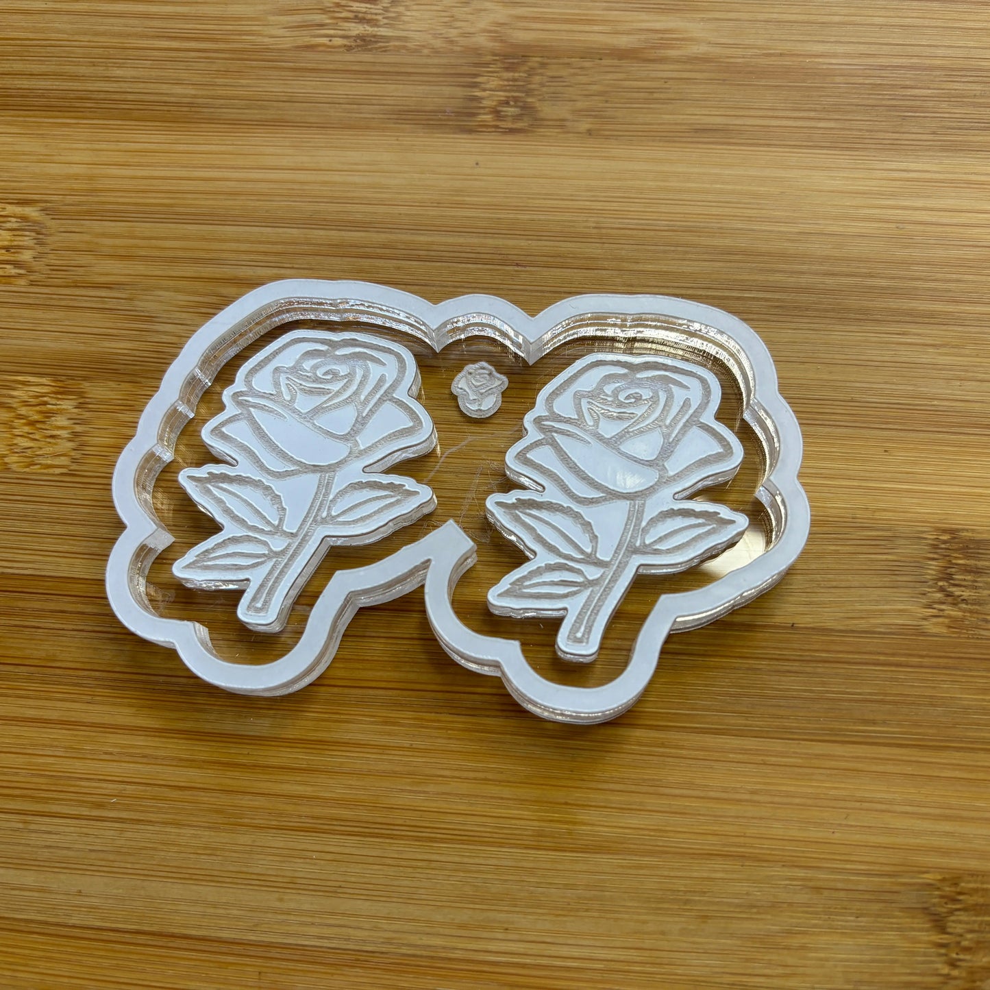 Rose Acrylic Mold Blank - The Crafts and Glitter Shop