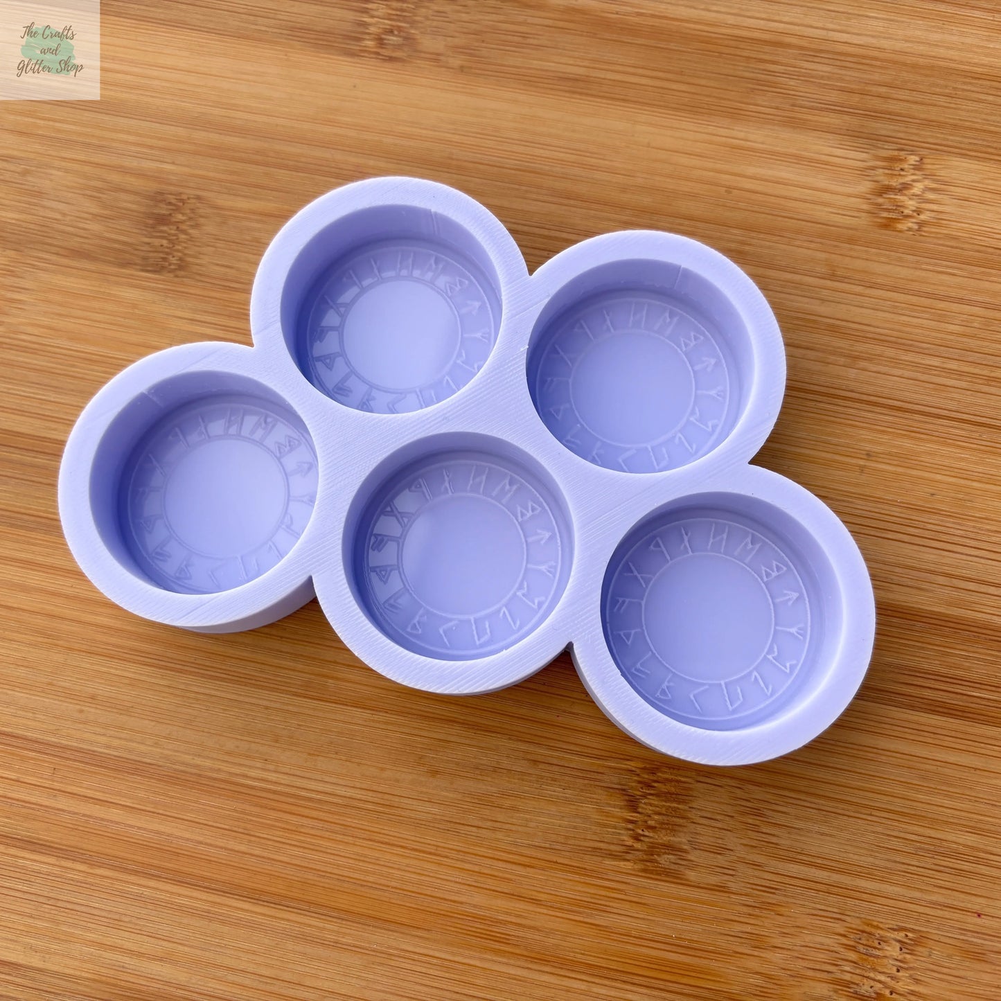 Rune Coin Silicone Mold - The Crafts and Glitter Shop