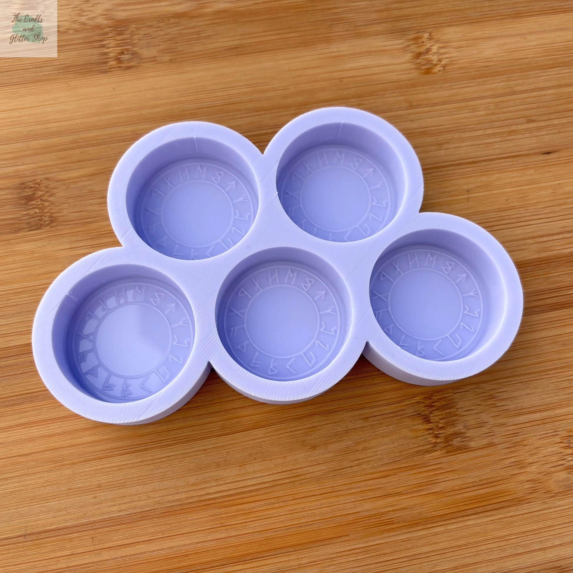 Rune Coin Silicone Mold - The Crafts and Glitter Shop