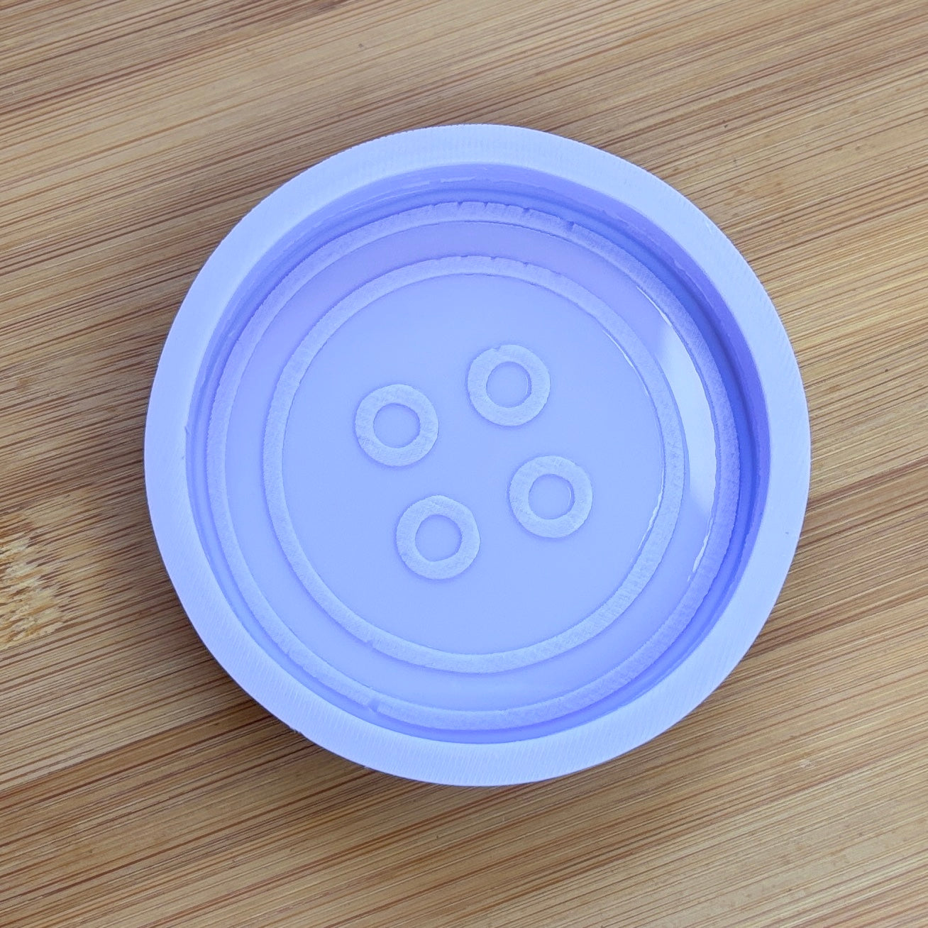 3 inch Button Silicone Mold