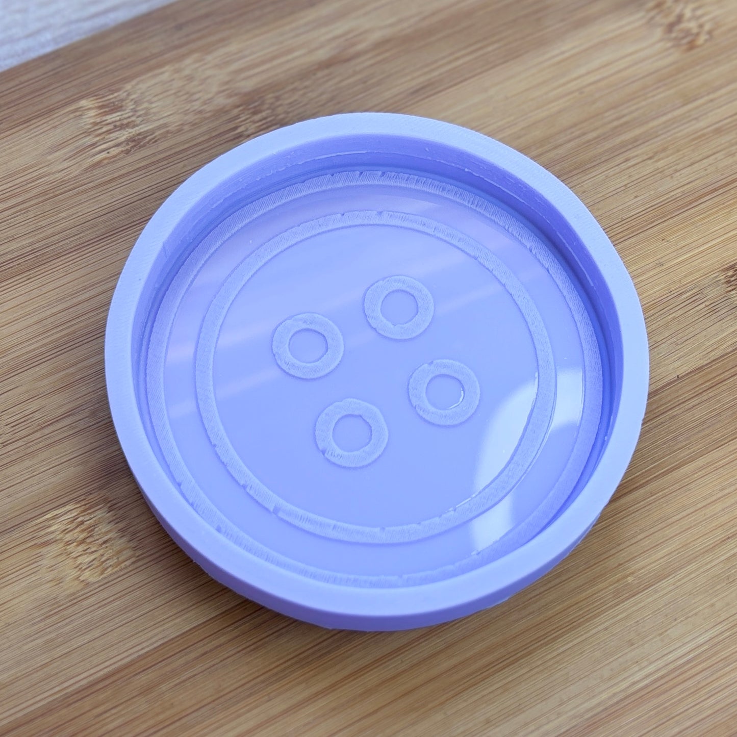 4 inch Button Silicone Mold