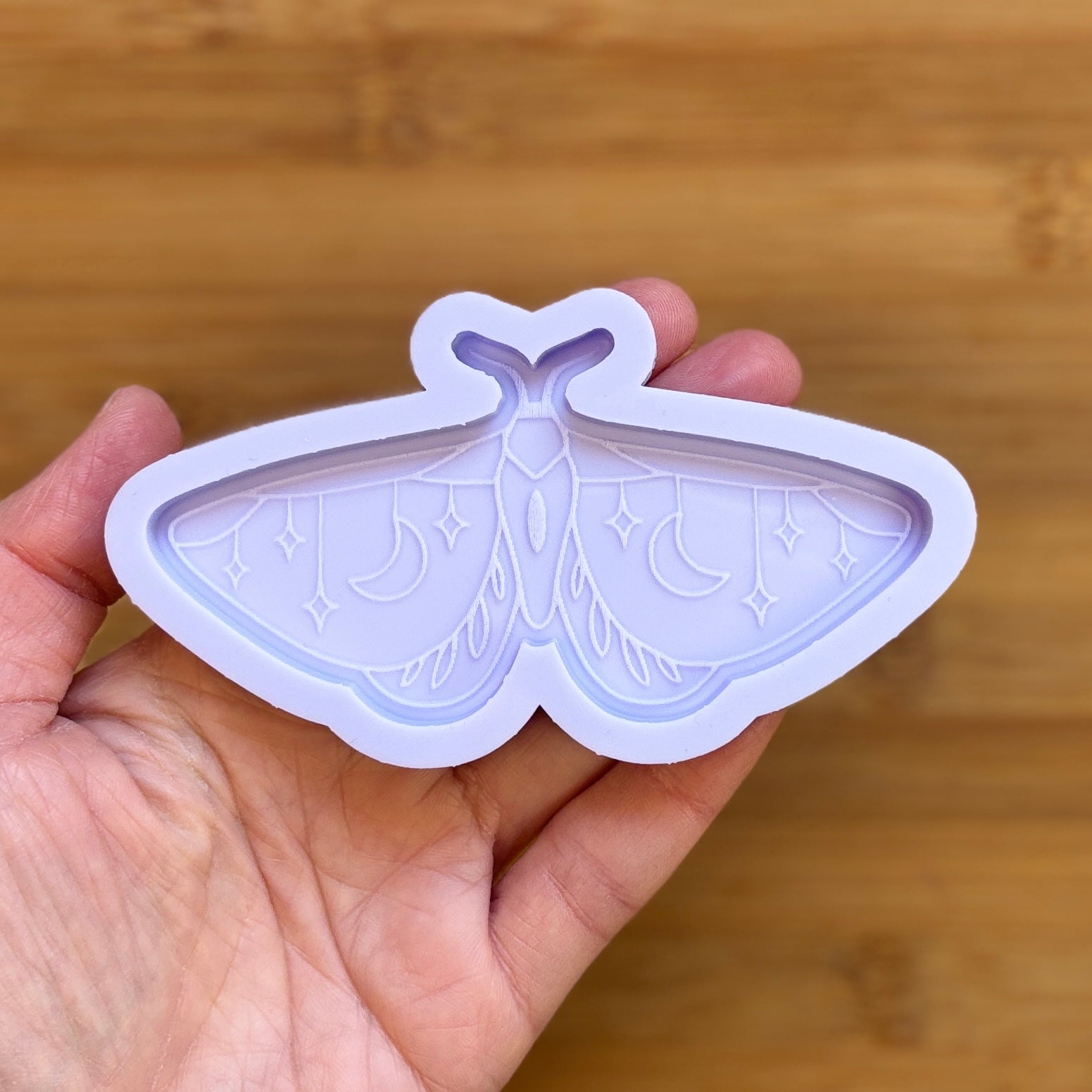 10 cm Moth Silicone Mold with 1 cavity made from food safe silicone