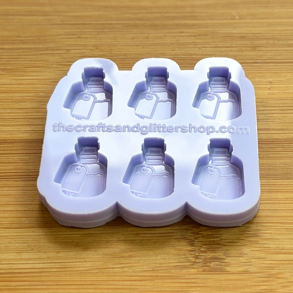 Elixir Silicone Mold with 6 cavities of 1 inch each, made from food safe silicone. Oven and freezer safe.