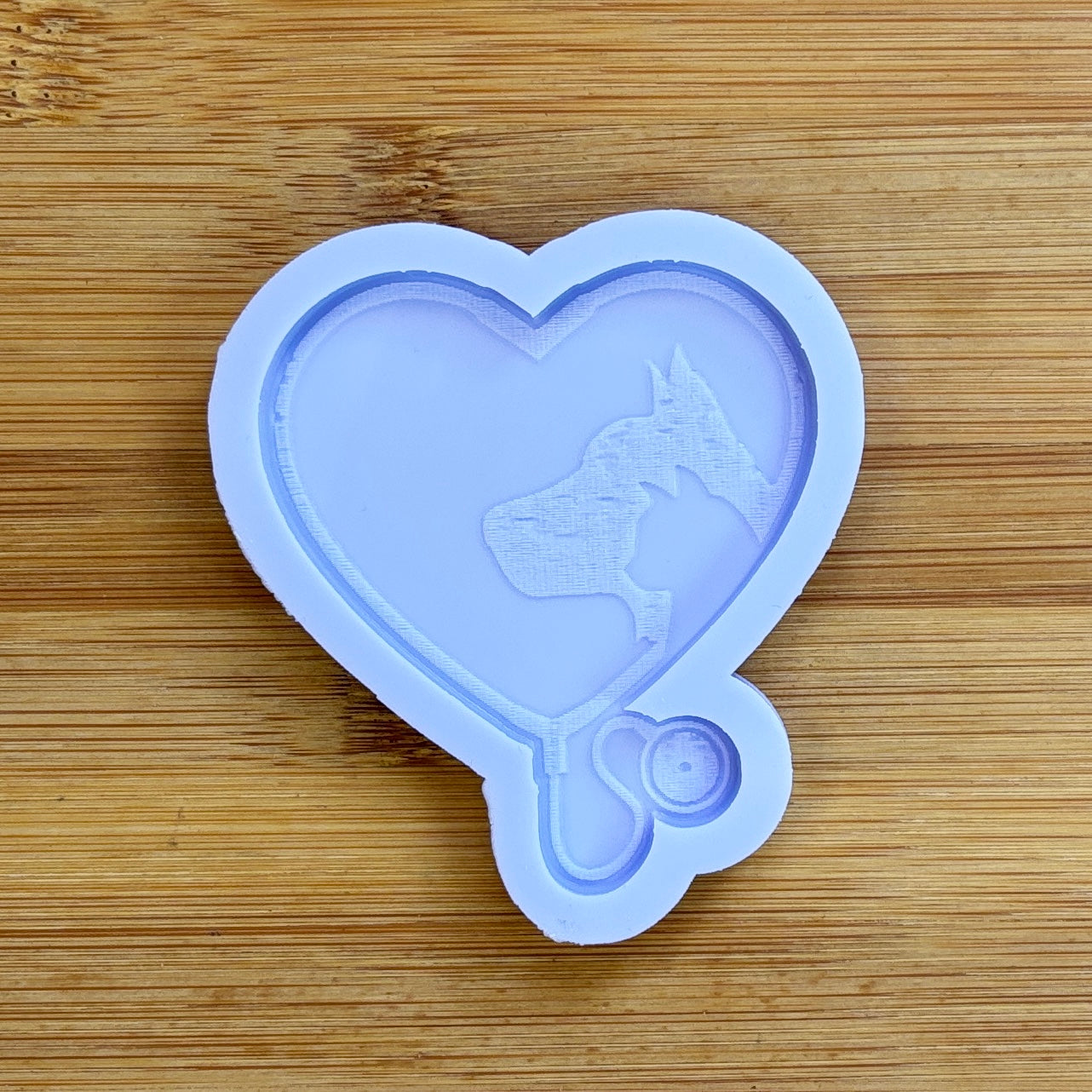 Veterinarian Silicone Mold with 1 cavity, made with Food Safe Silicone suitable for both food and craft projects.
