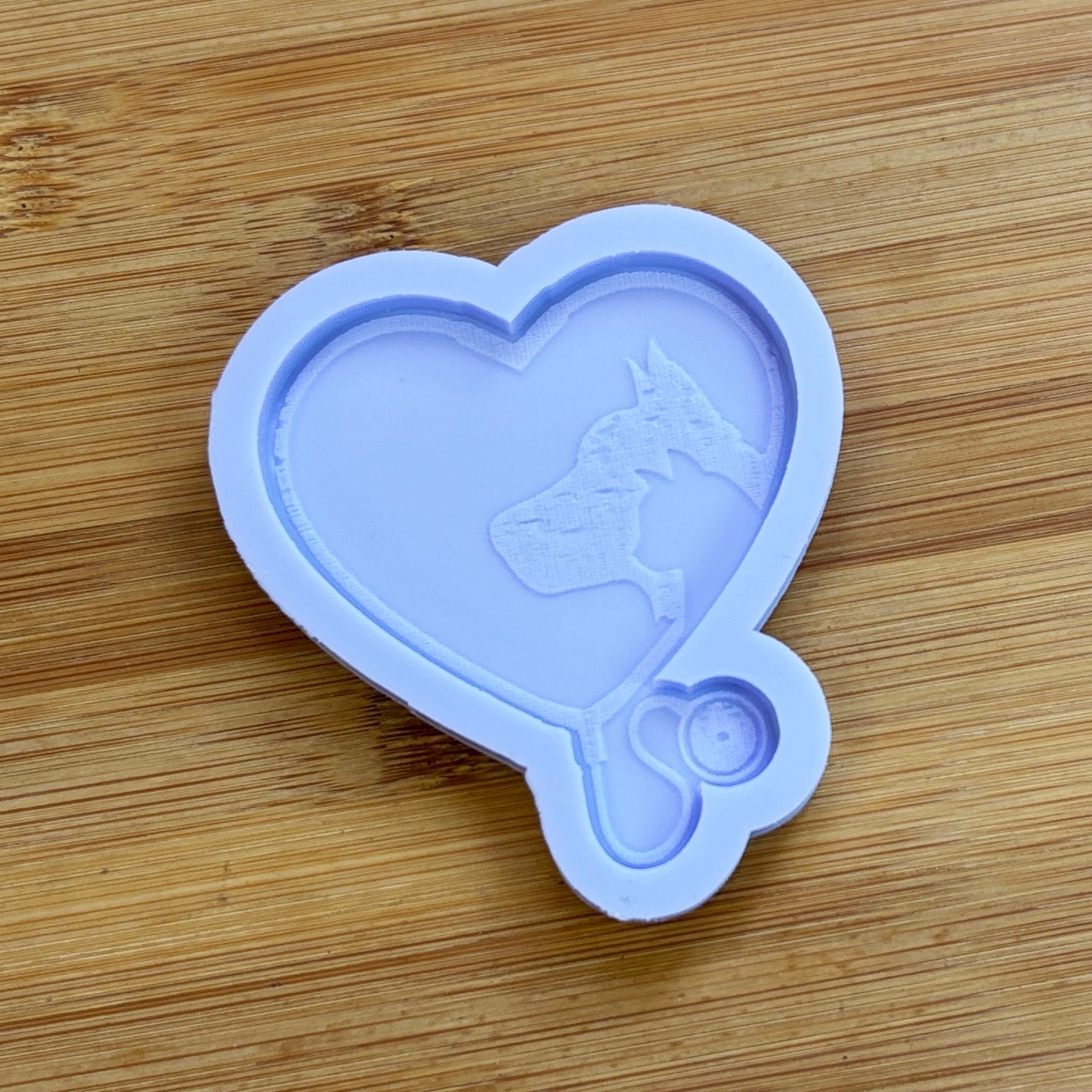 Veterinarian Silicone Mold with 1 cavity, made with Food Safe Silicone suitable for both food and craft projects.