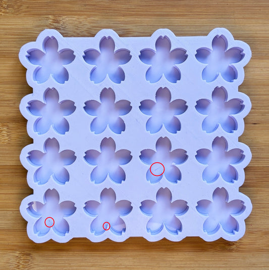 Grade B 4 cm Sakura Silicone Mold
