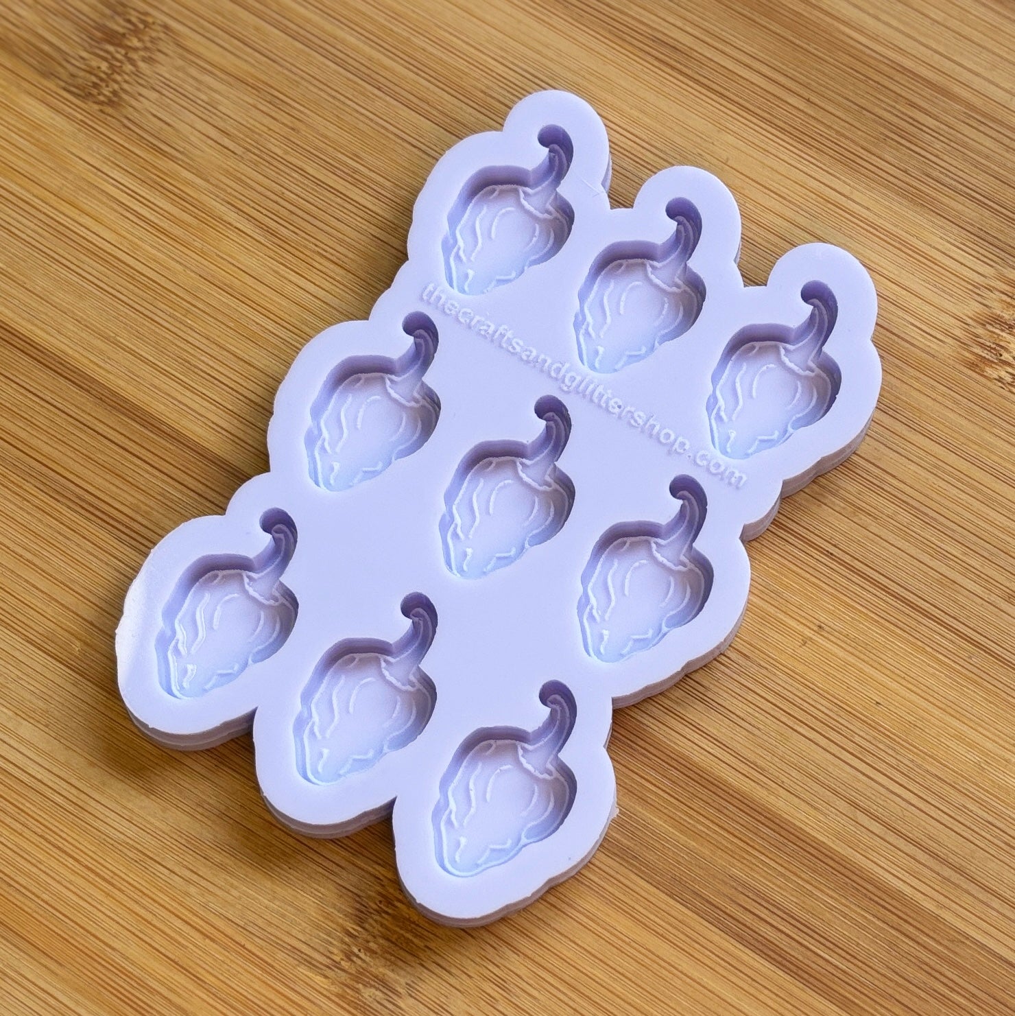 Habanero Silicone Mold with 9 cavities, made with Food Safe Silicone suitable for both food and craft projects