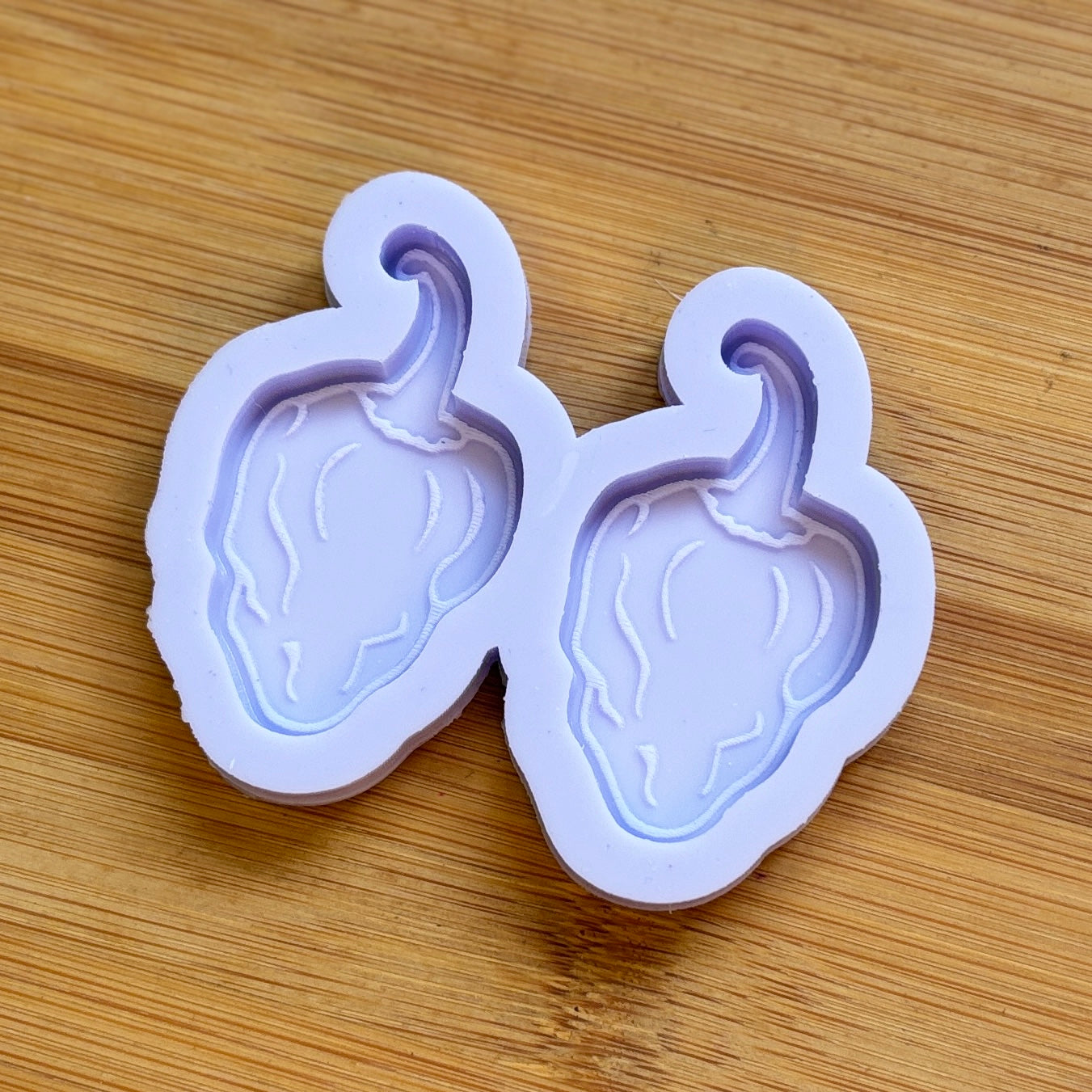 Habanero Silicone Mold with 2 cavities, made with Food Safe Silicone suitable for both food and craft projects
