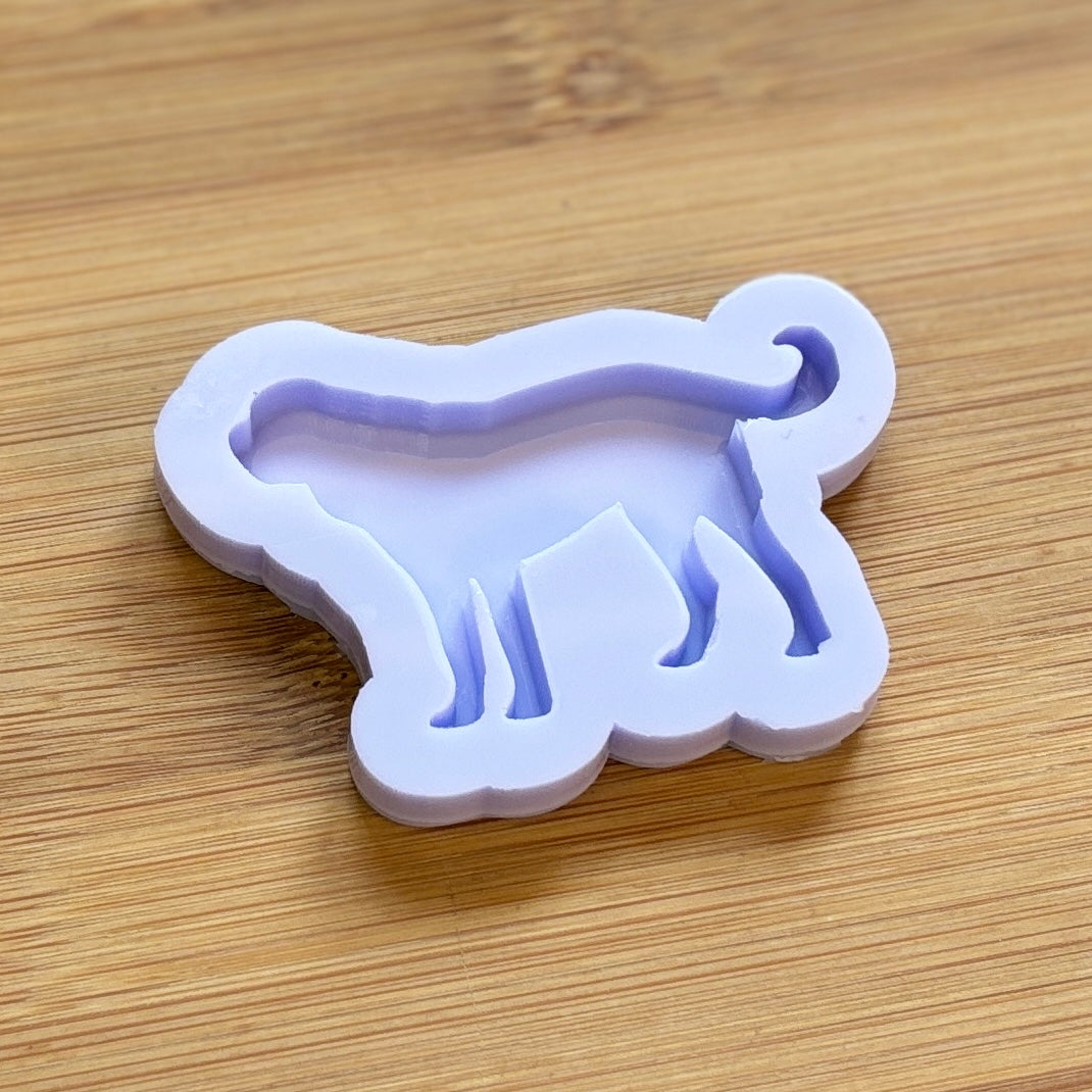 Saint Bernard Dog Silicone Mold, made with Food Safe Silicone suitable for both food and craft projects