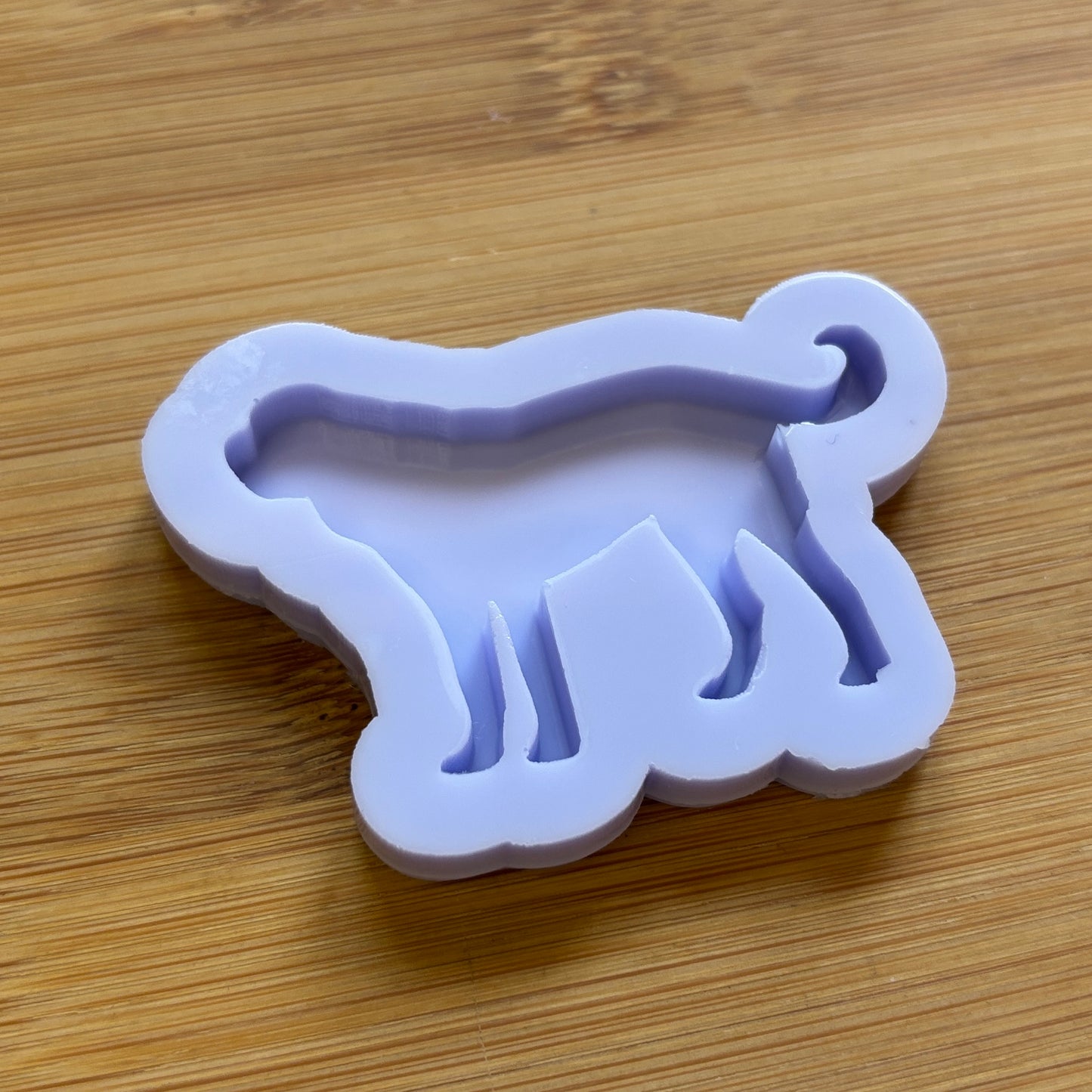 Saint Bernard Dog Silicone Mold, made with Food Safe Silicone suitable for both food and craft projects