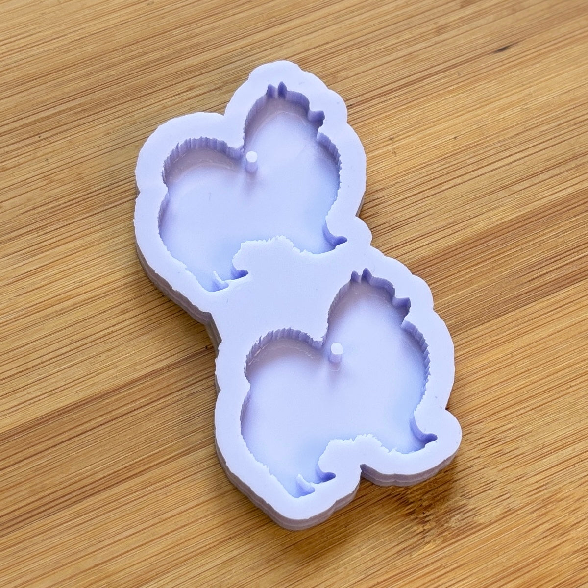 Pomeranian Silicone Mold, made with Food Safe Silicone suitable for both food and craft projects 